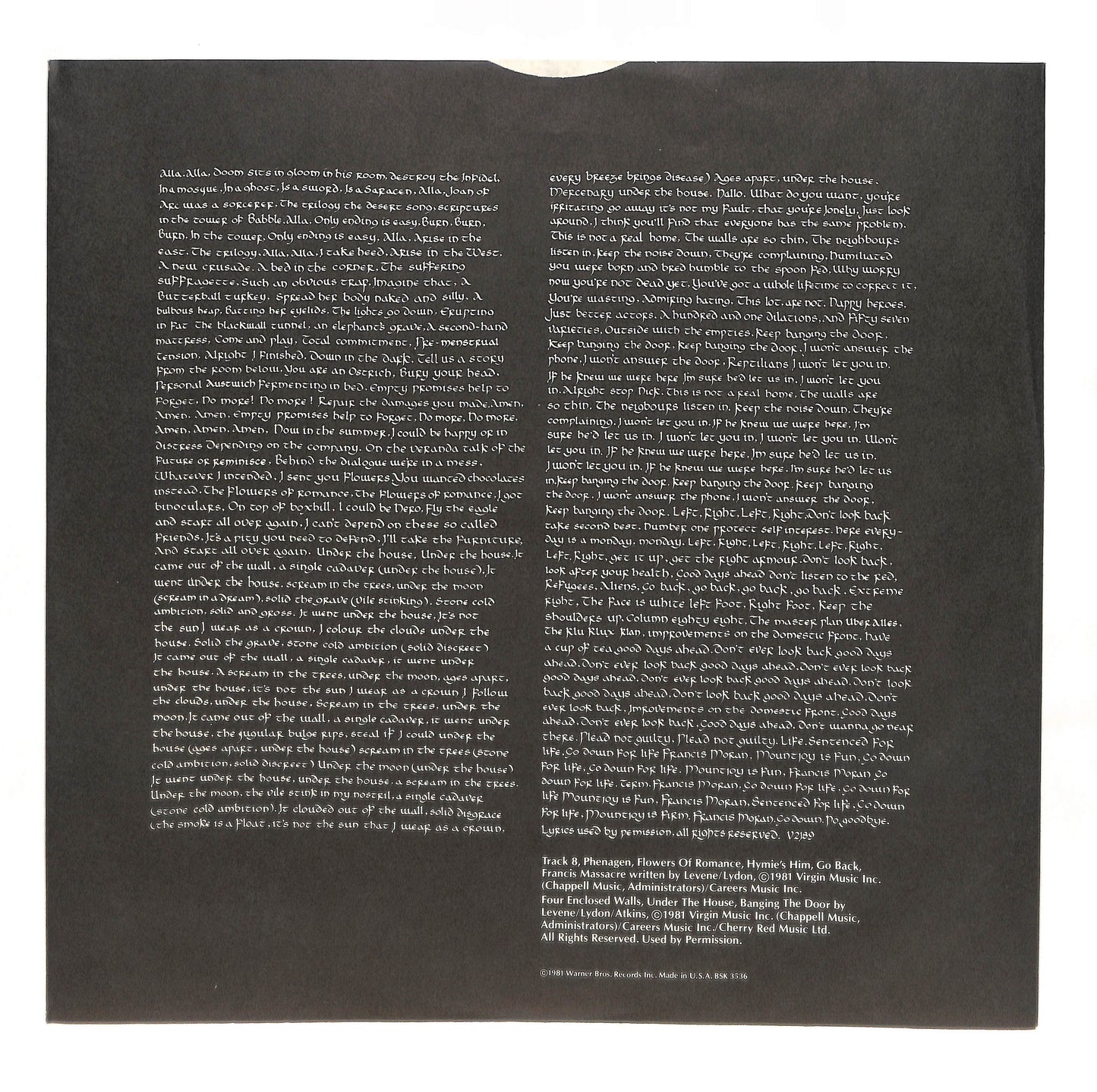 The Flowers Of Romance