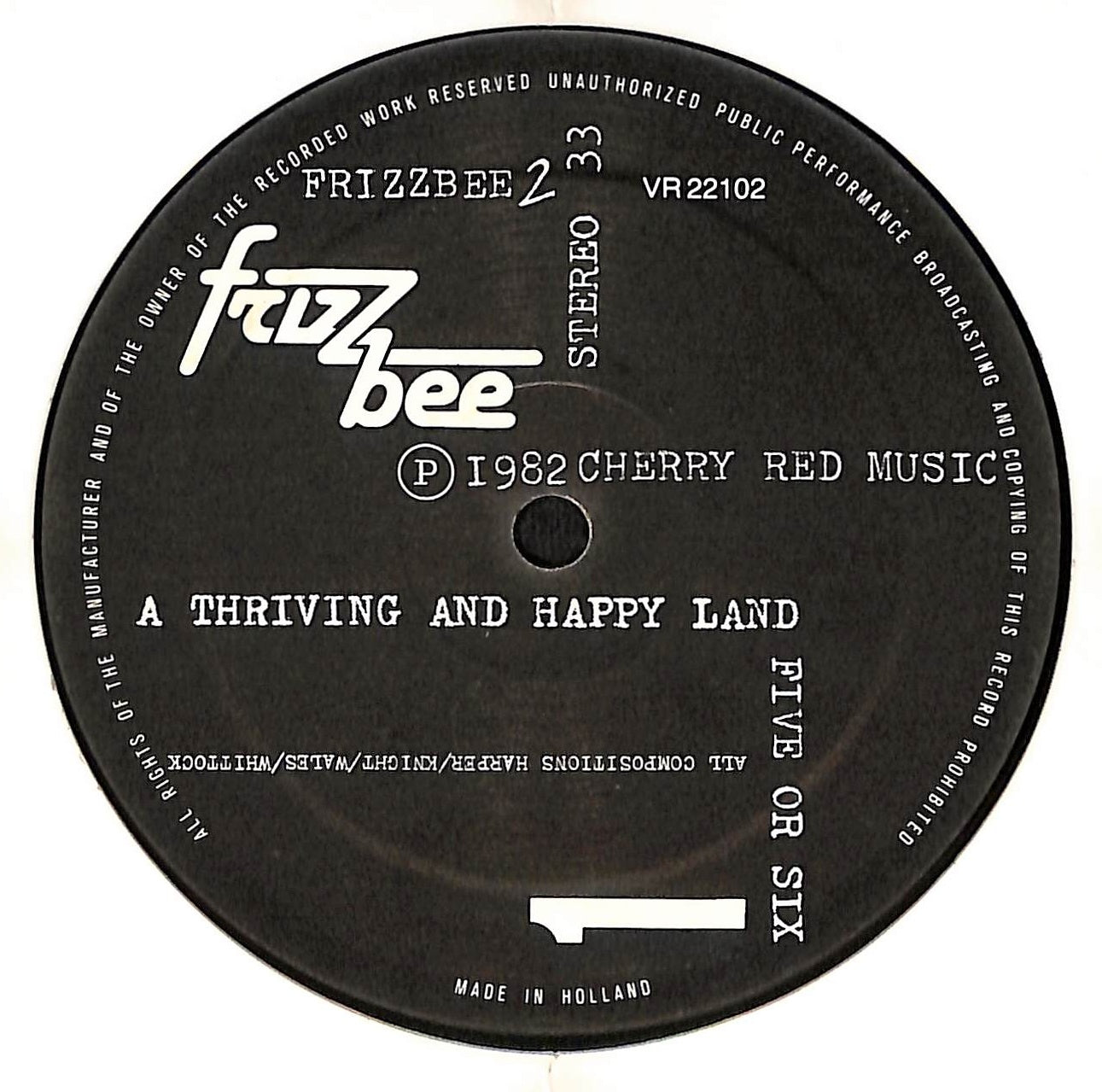 A Thriving And Happy Land