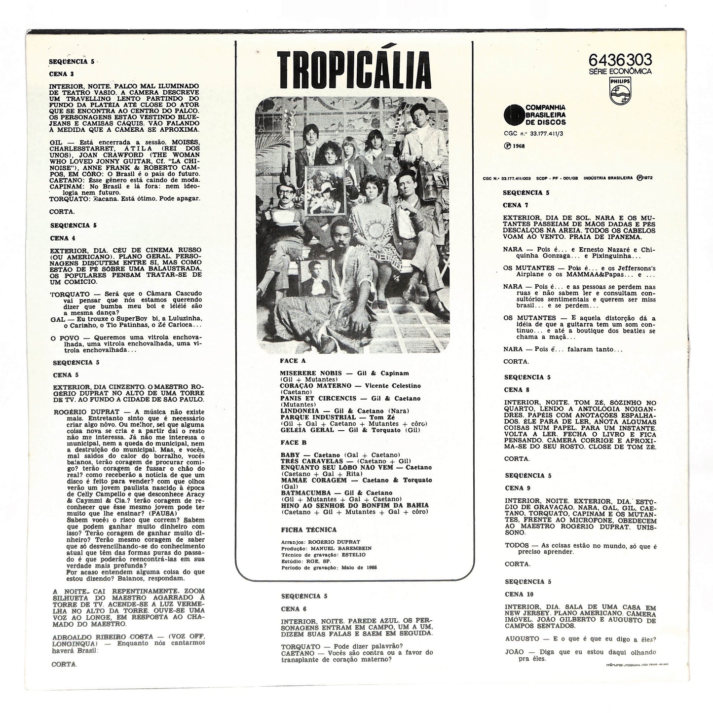 Tropicália Ou Panis Et Circencis