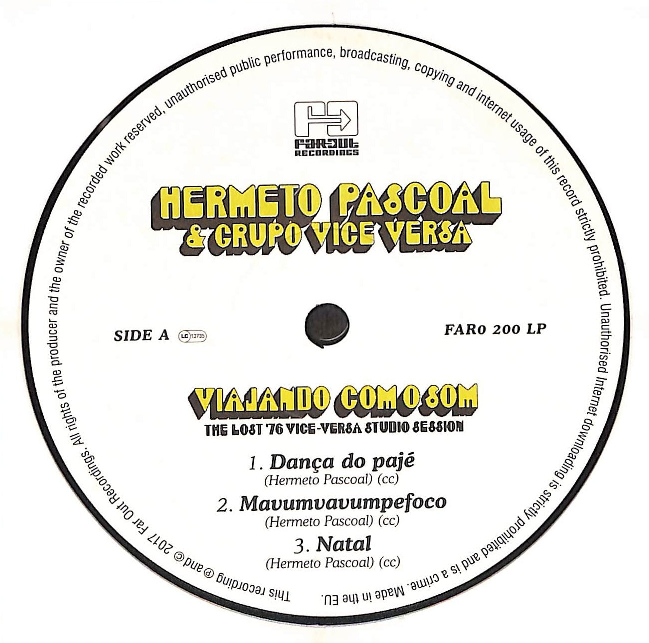 Viajando Com O Som (The Lost '76 Vice-Versa Studio Session)