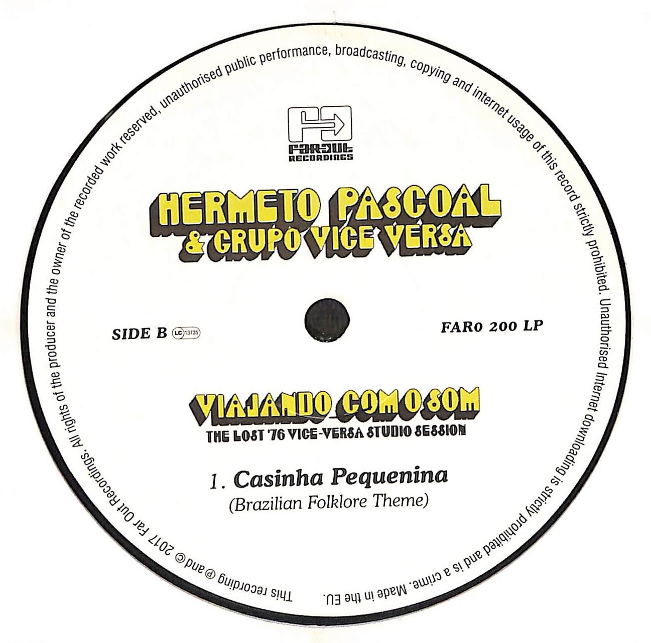 Viajando Com O Som (The Lost '76 Vice-Versa Studio Session)