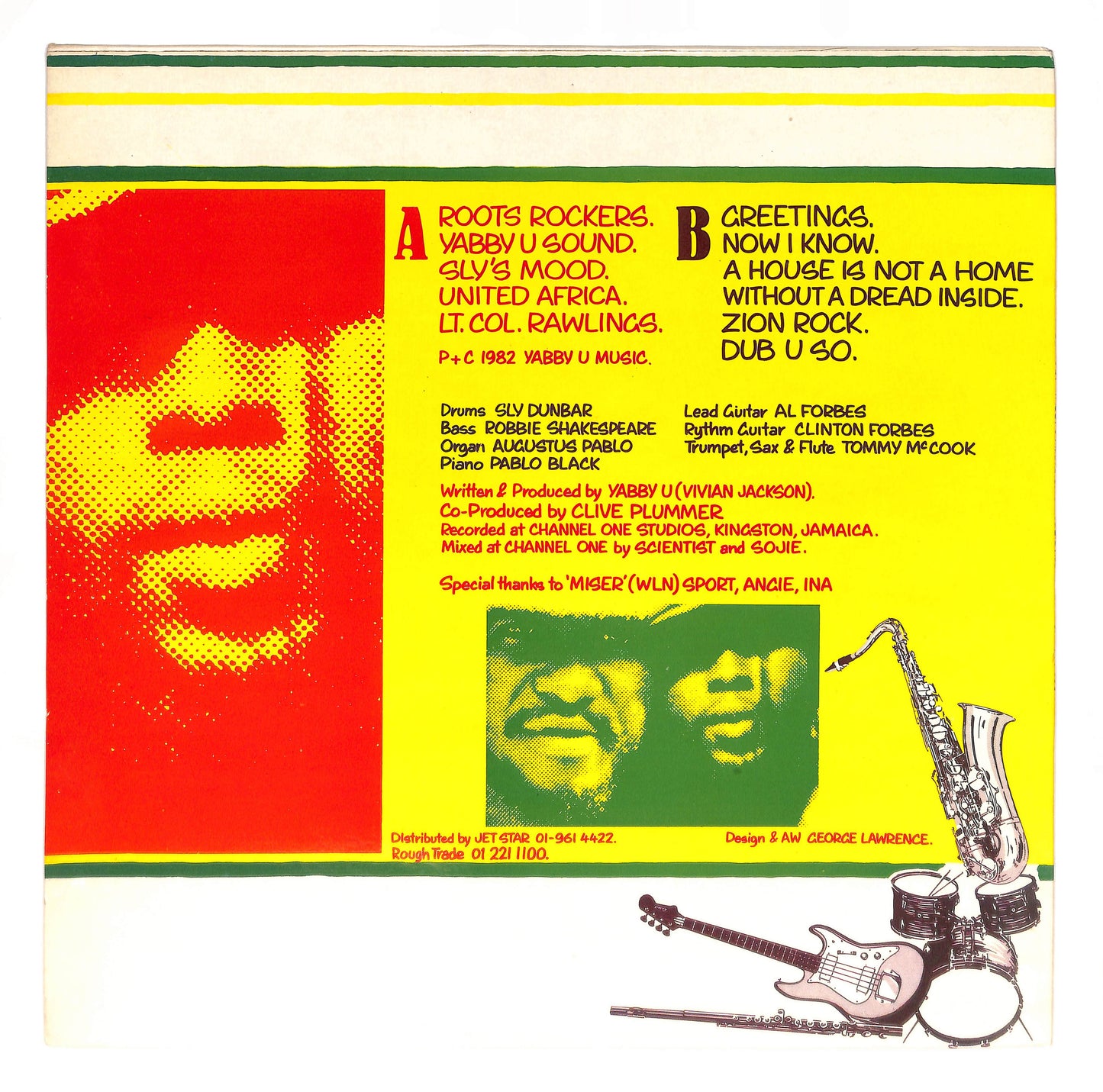 Yabby U Meets Sly & Robbie Along With Tommy Mc Cook