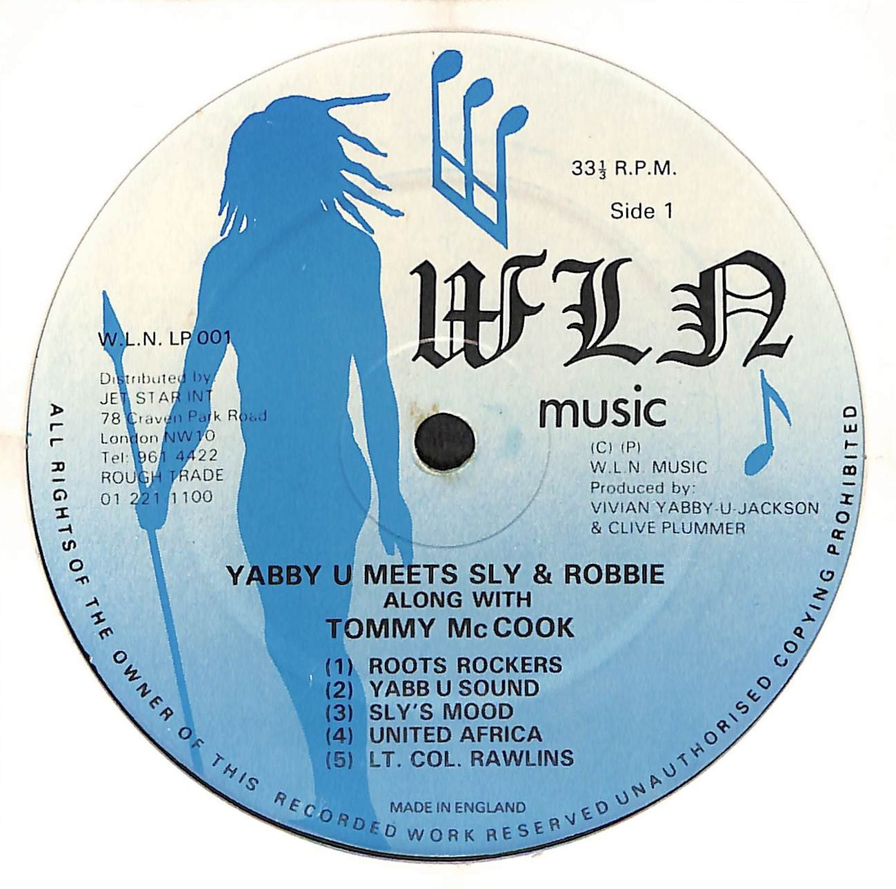 Yabby U Meets Sly & Robbie Along With Tommy Mc Cook
