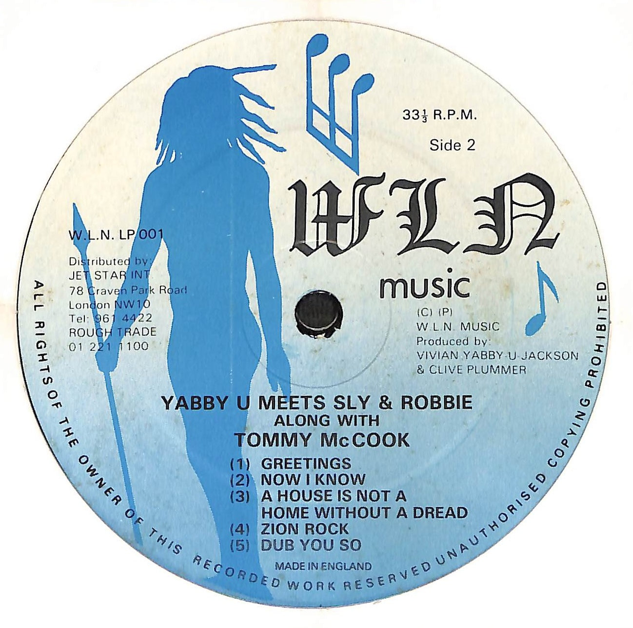 Yabby U Meets Sly & Robbie Along With Tommy Mc Cook