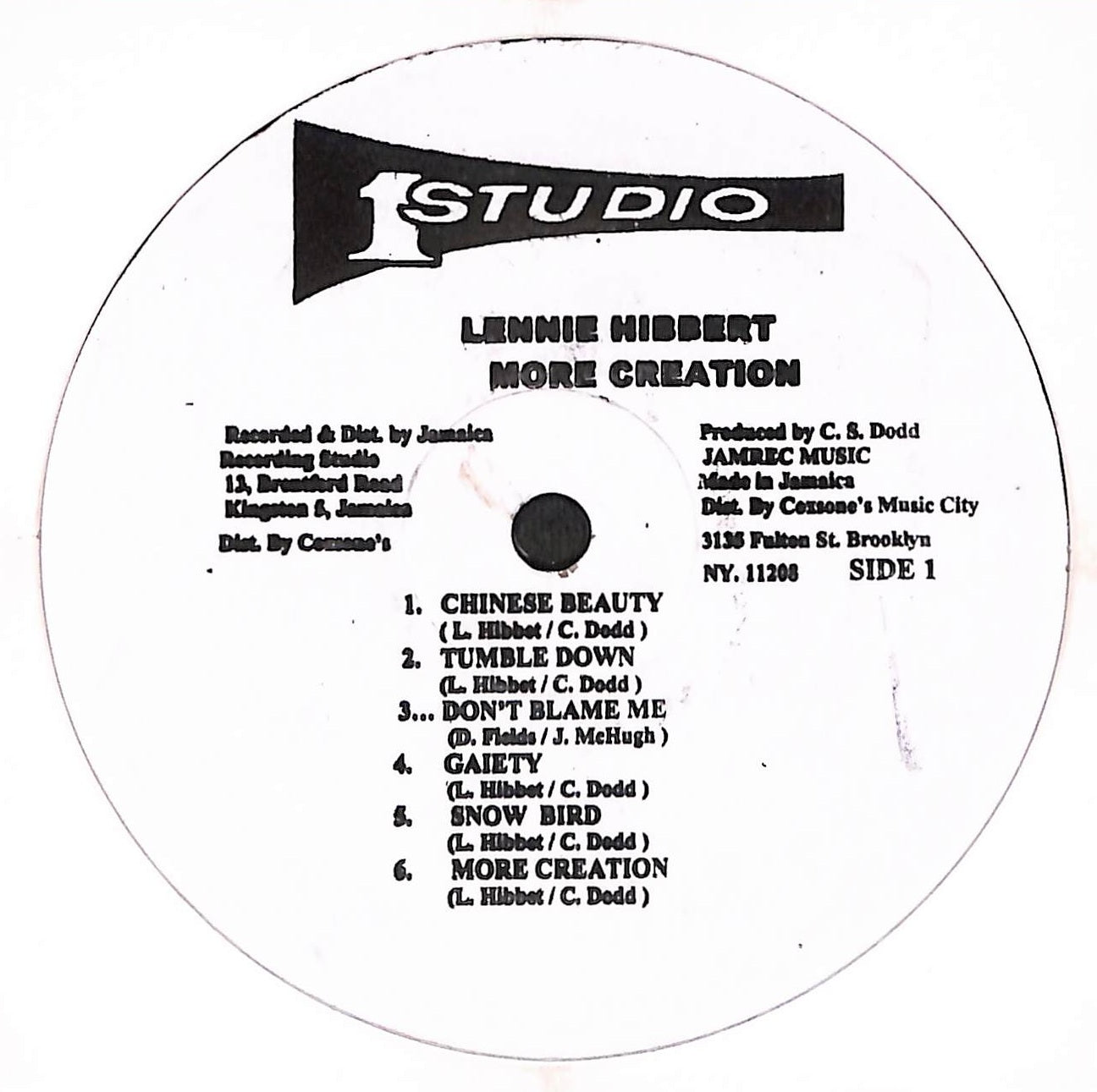 More Creation