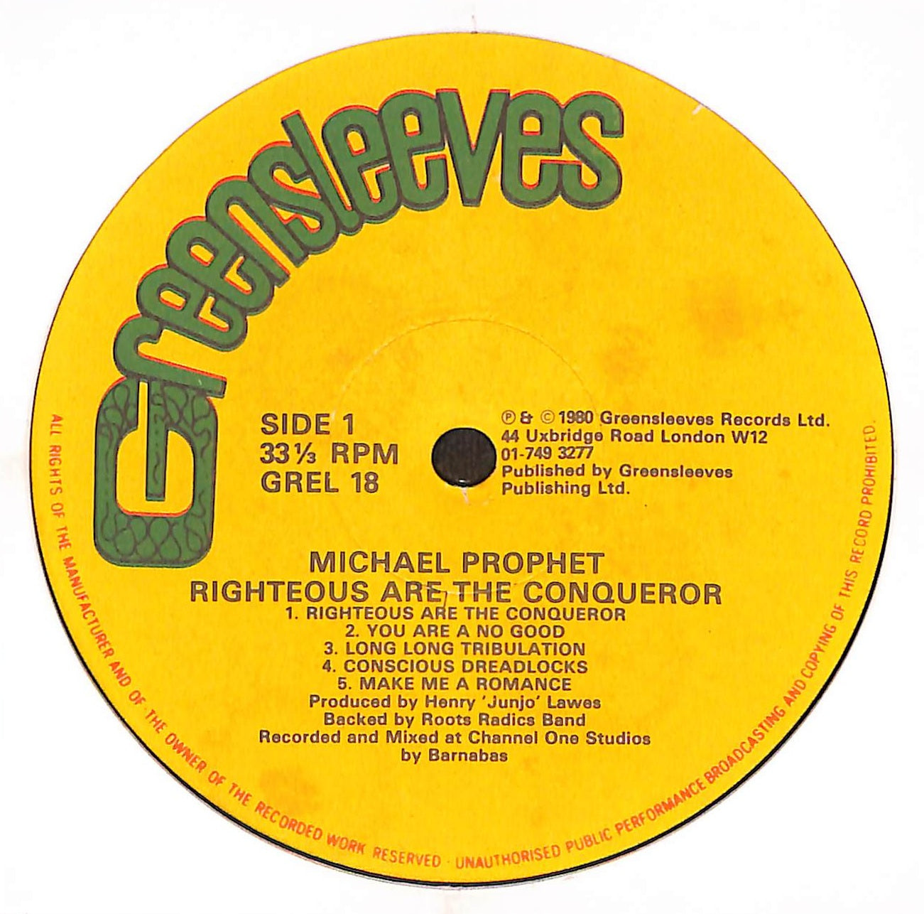Righteous Are The Conqueror