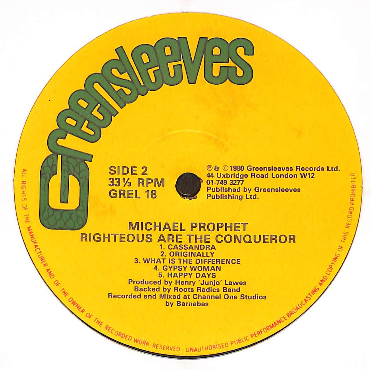 Righteous Are The Conqueror