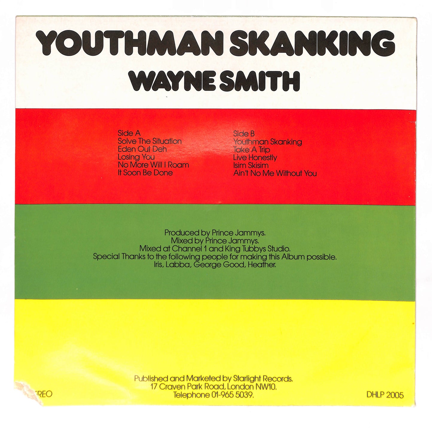 Youthman Skanking
