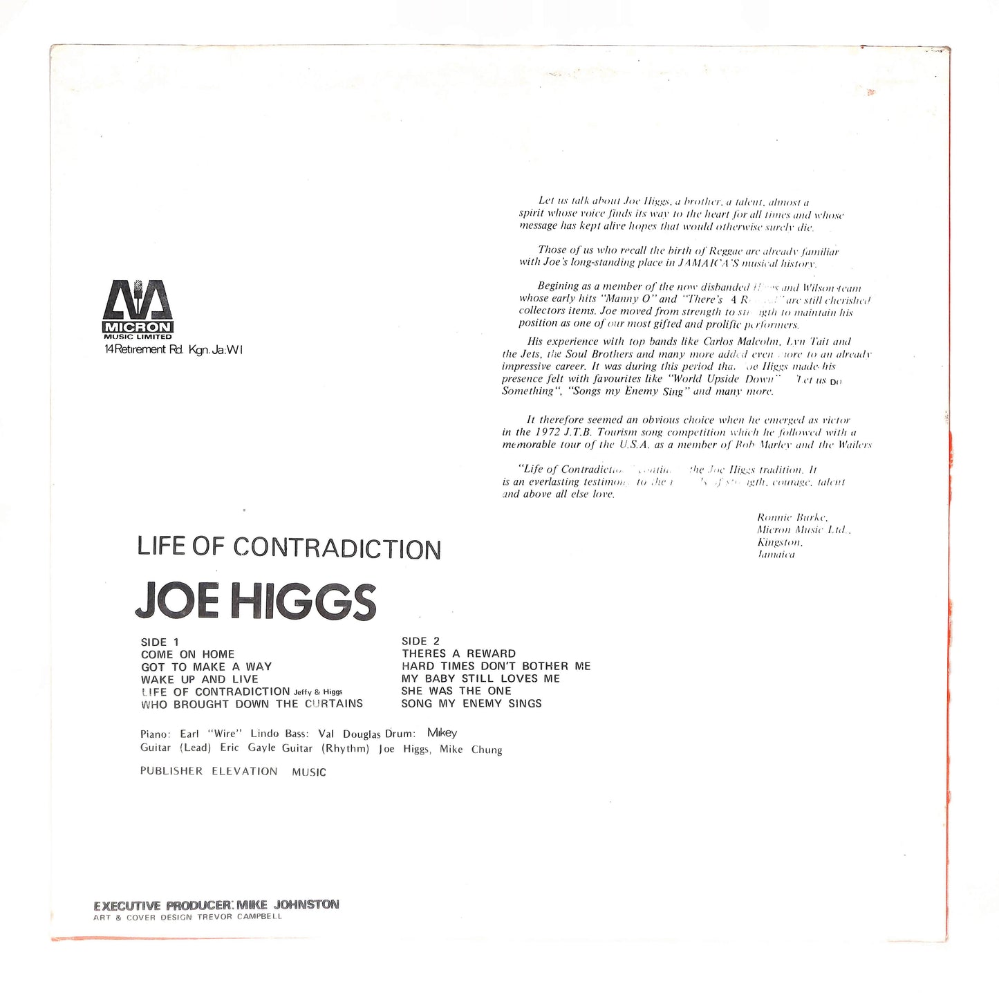 Life Of Contradiction