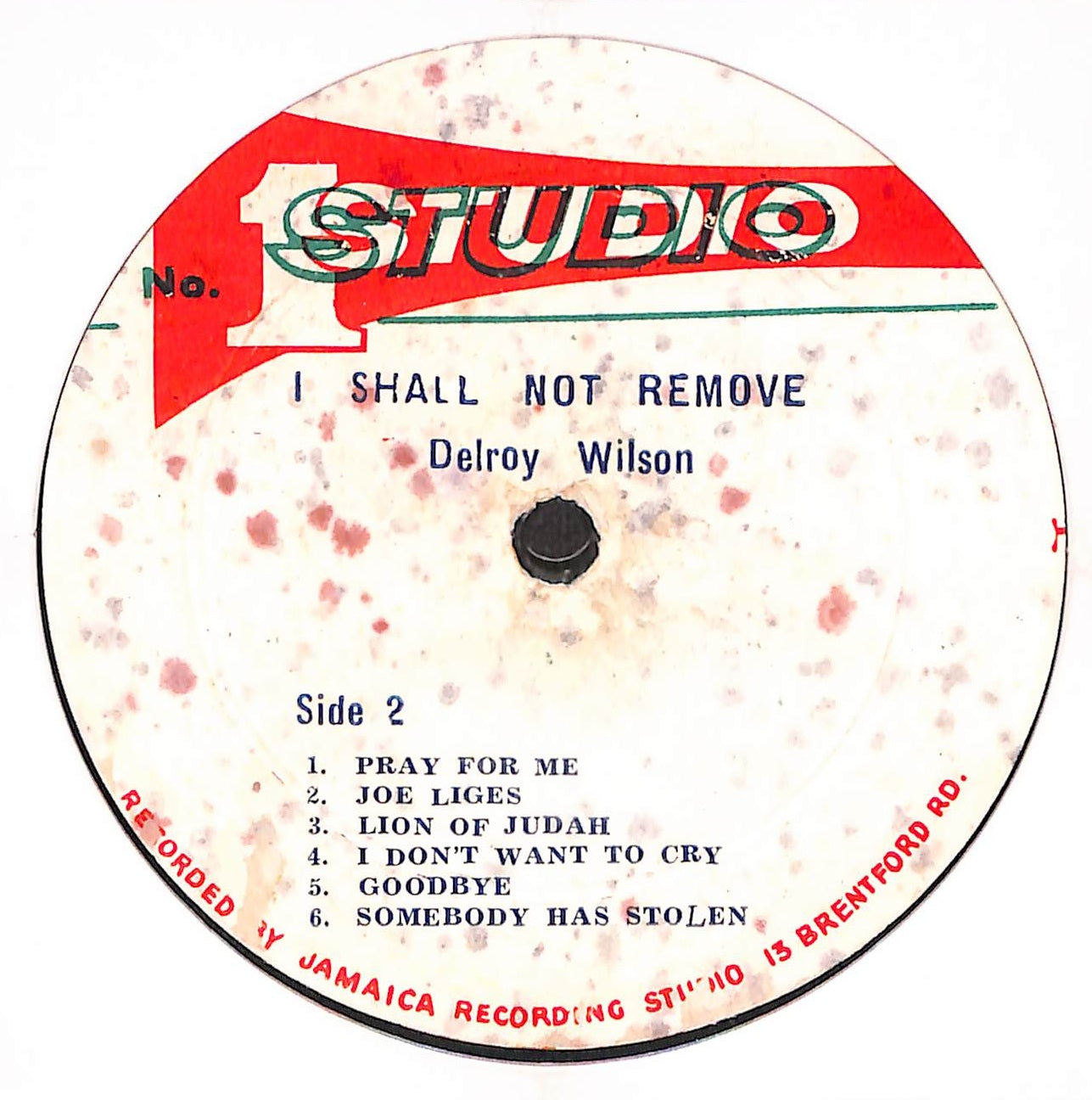 I Shall Not Remove