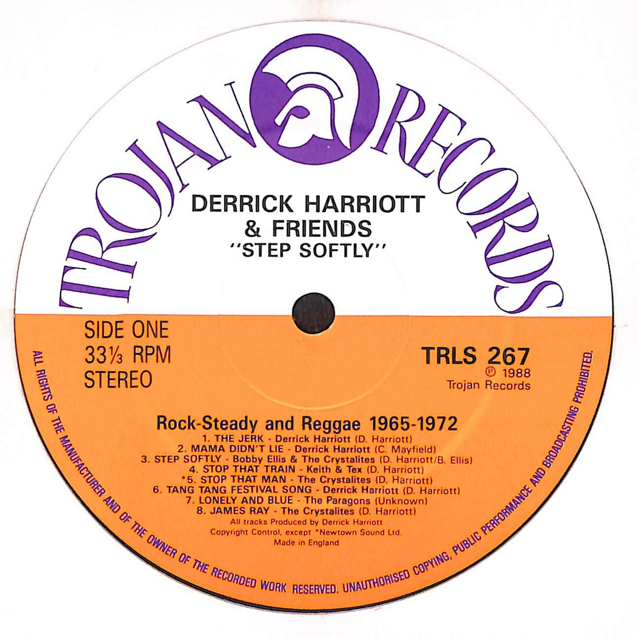 Step Softly (Rock-Steady And Reggae 1965-1972)