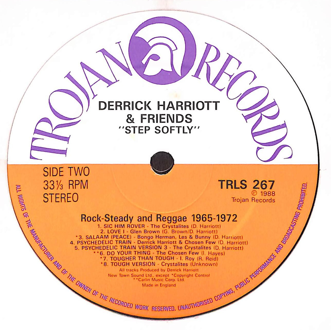 Step Softly (Rock-Steady And Reggae 1965-1972)