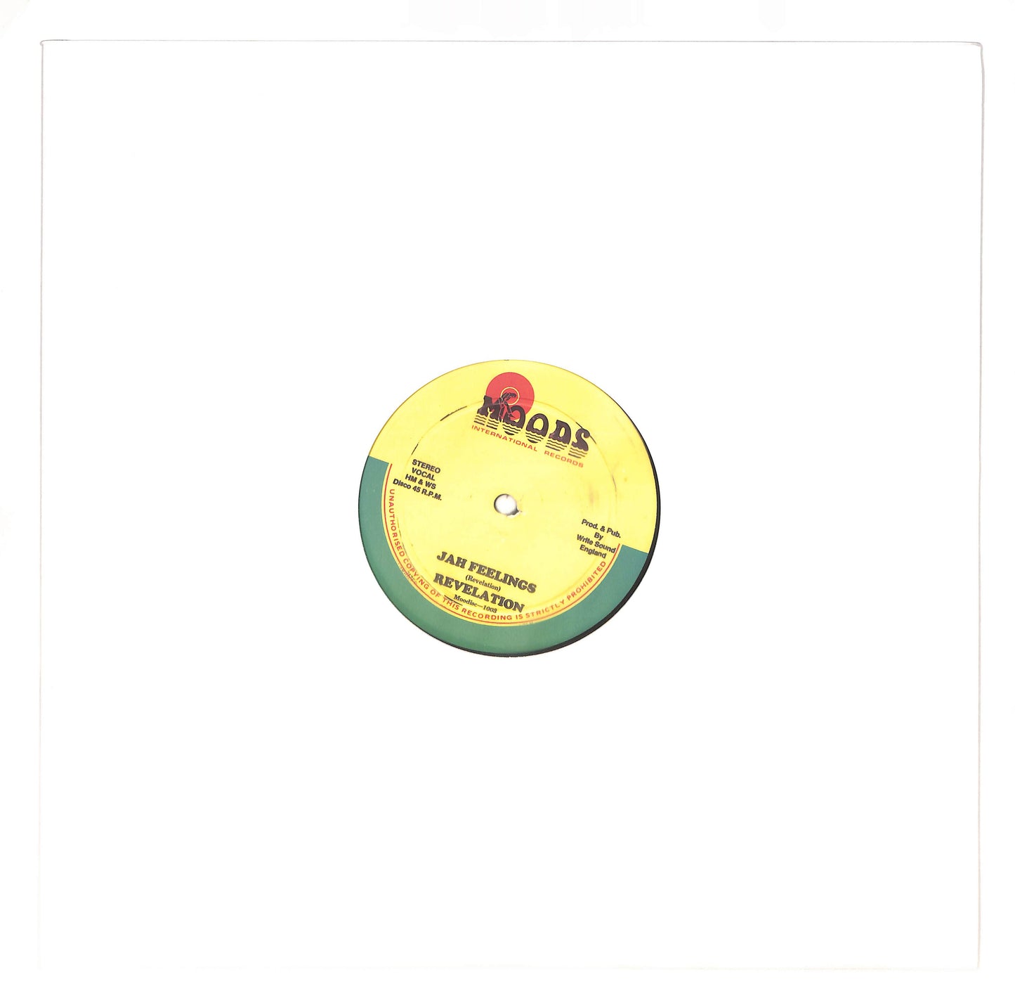 With You Boy / Jah Feelings