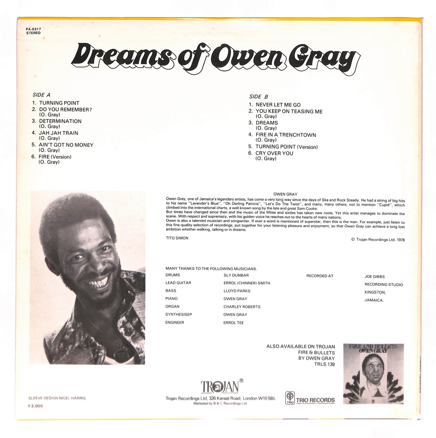 Dreams Of Owen Gray