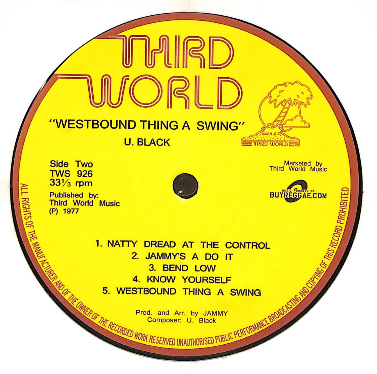 Westbound Thing A Swing