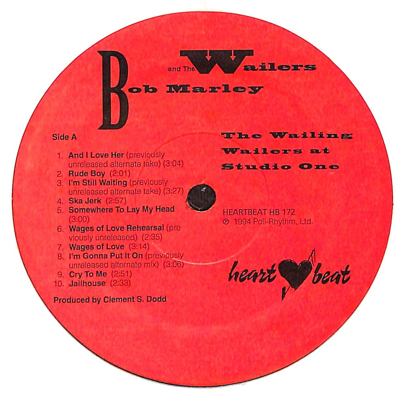 The Wailing Wailers At Studio One