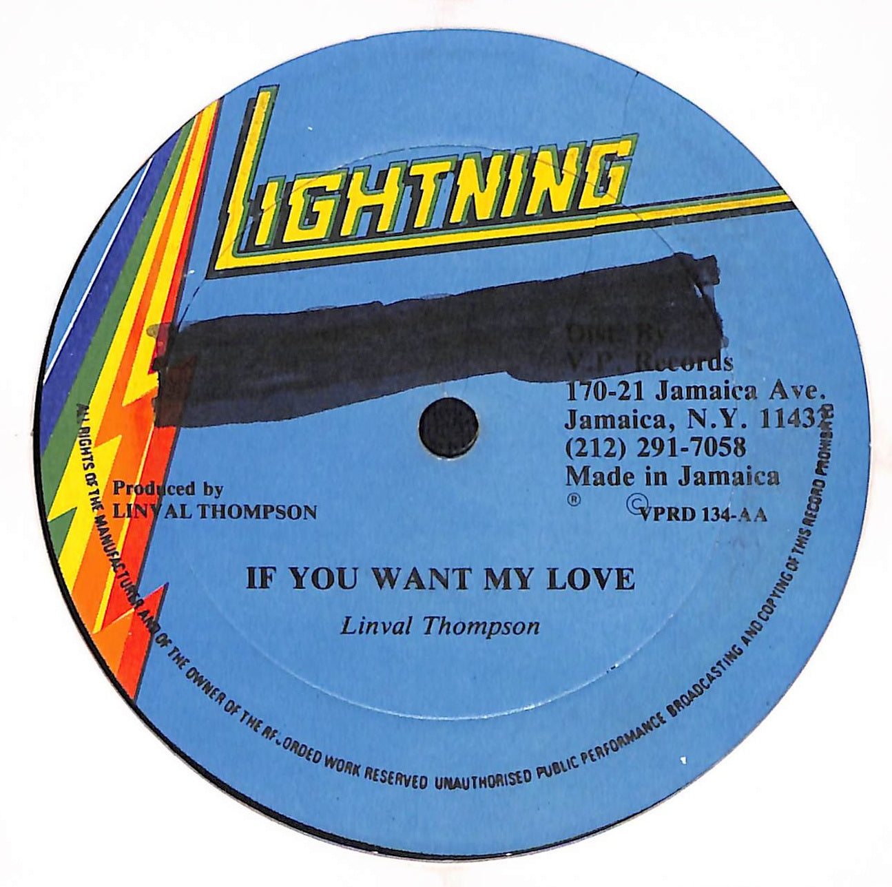 You Shouldn't Lift Your Hand / If You Want My Love