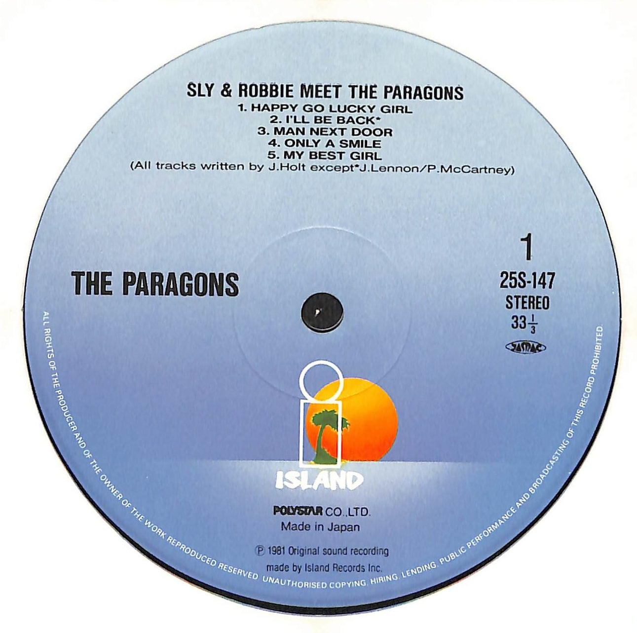 Sly & Robbie Meet The Paragons