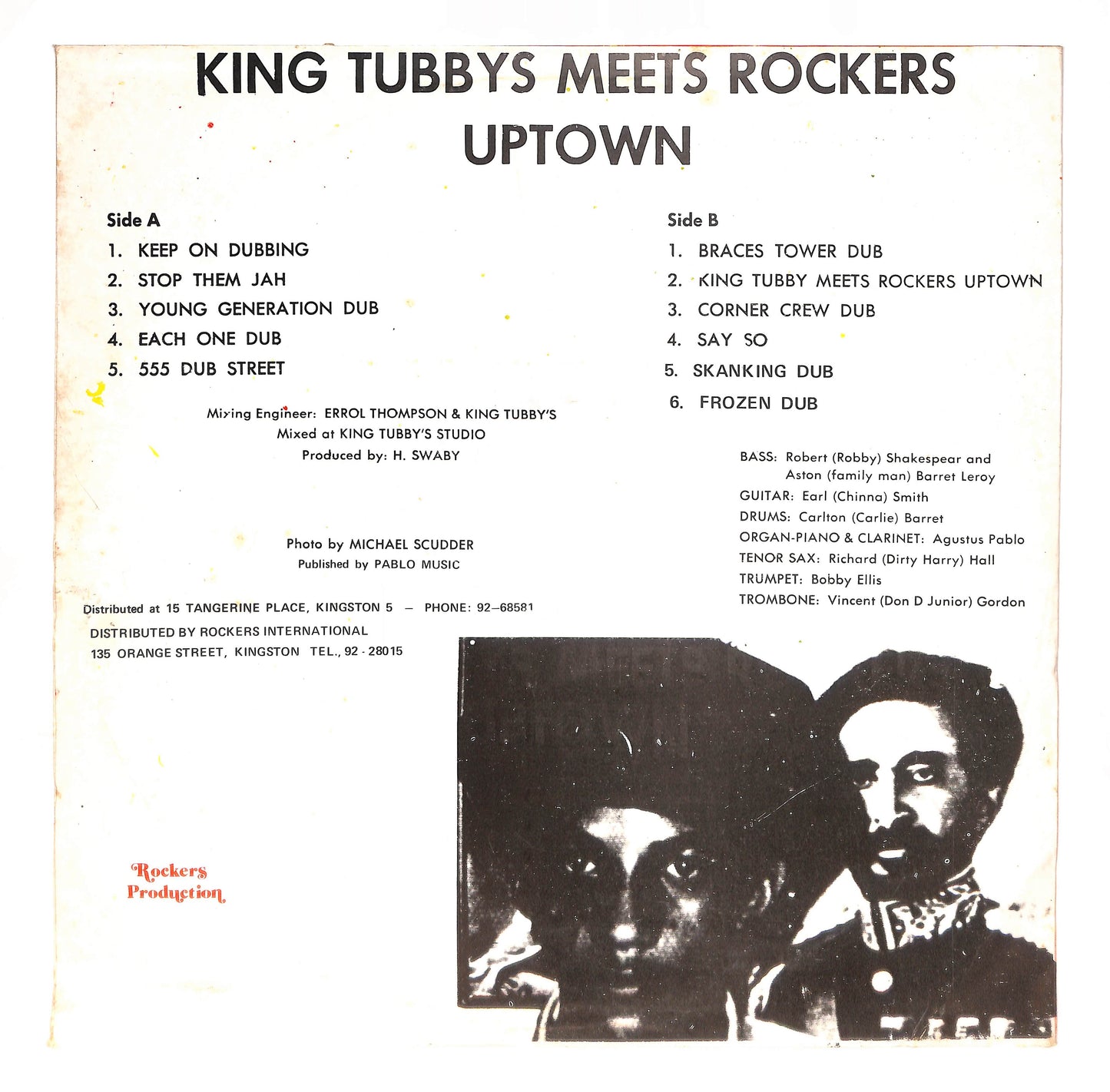 King Tubbys Meets Rockers Uptown