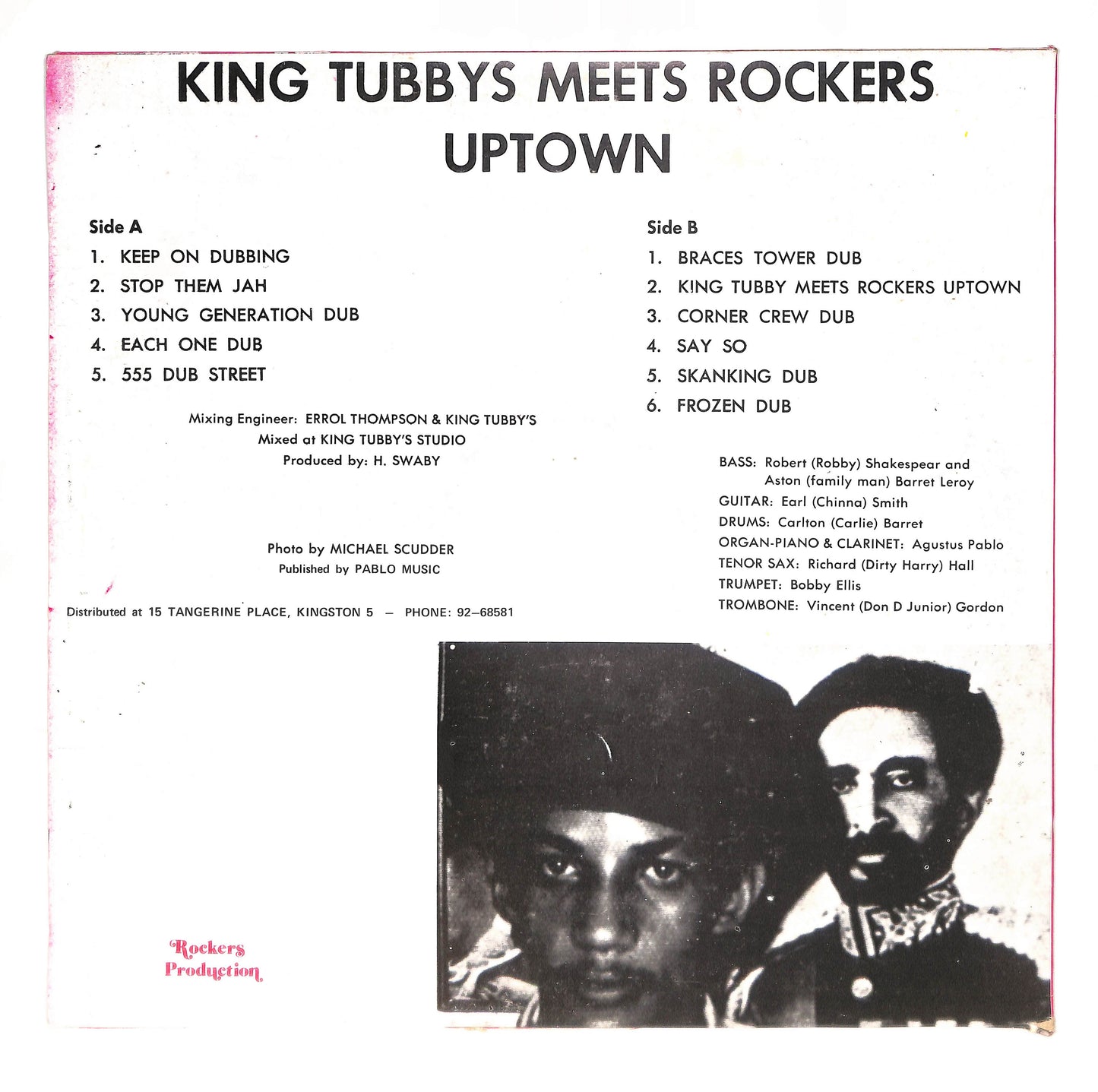 King Tubbys Meets Rockers Uptown