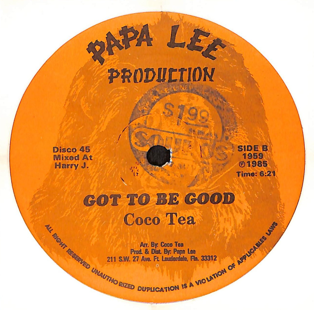 Come Back Shirley / Got To Be Good