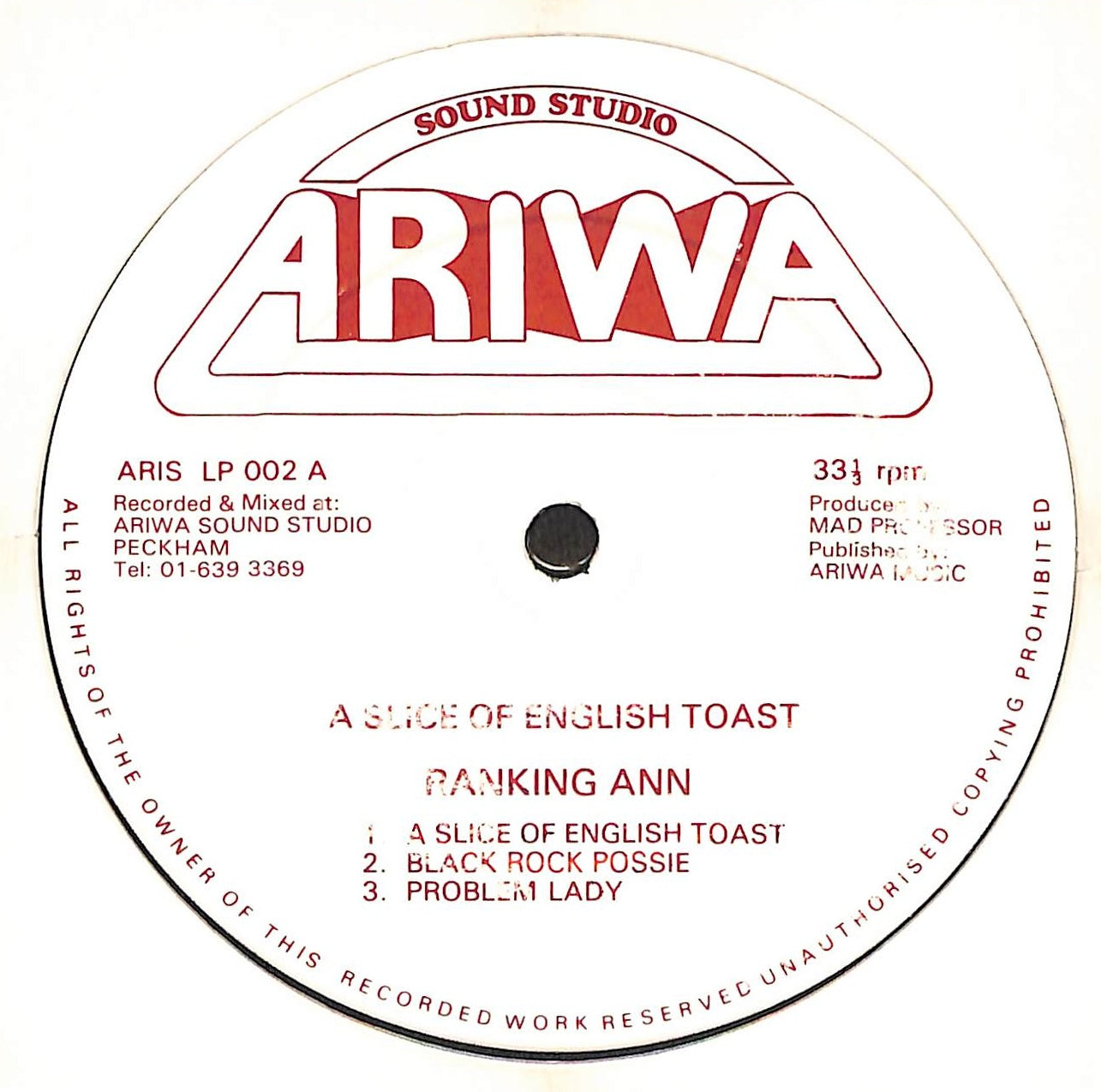 A Slice Of English Toast