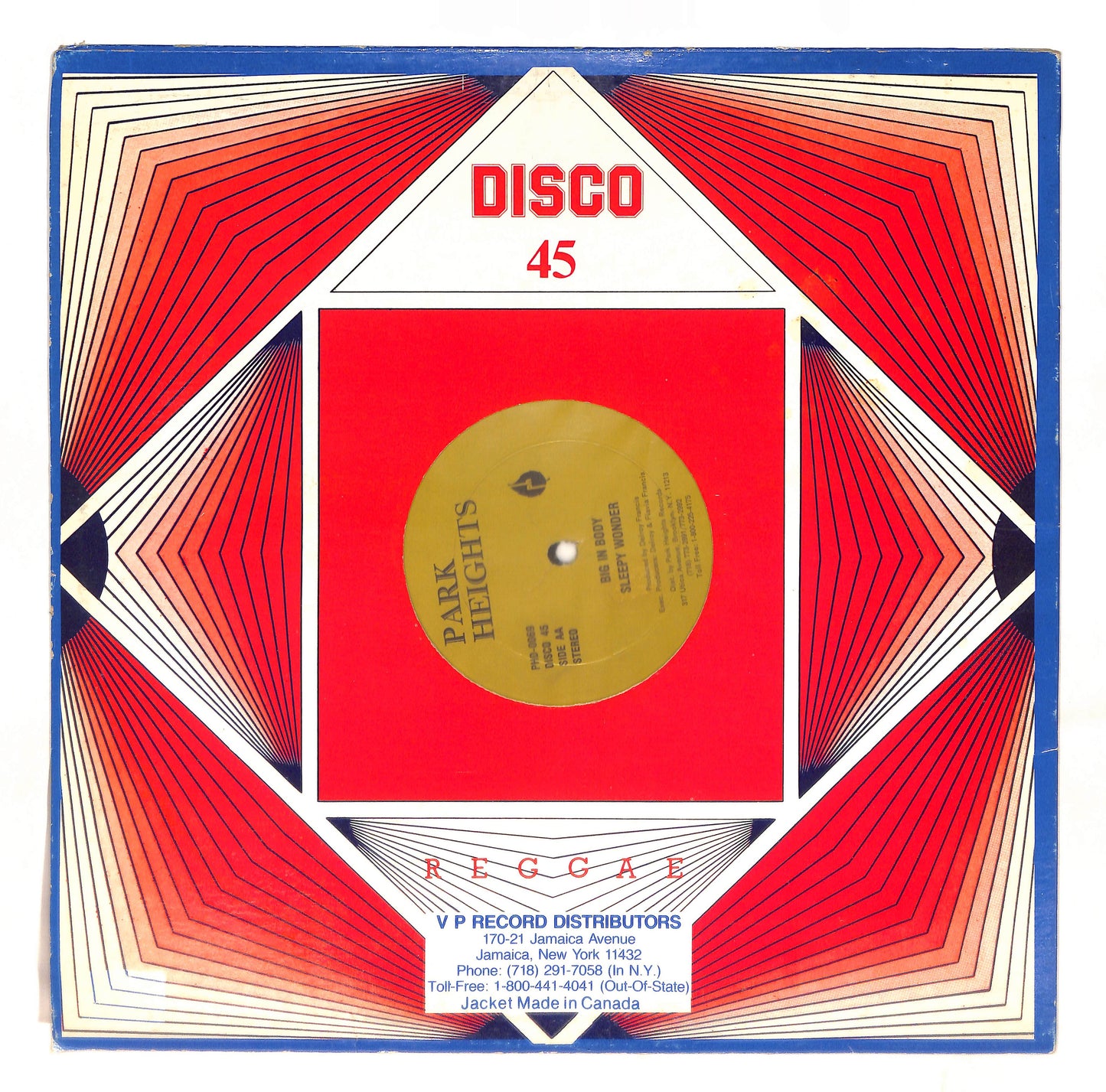 Two Foot A Lick / Big In Body