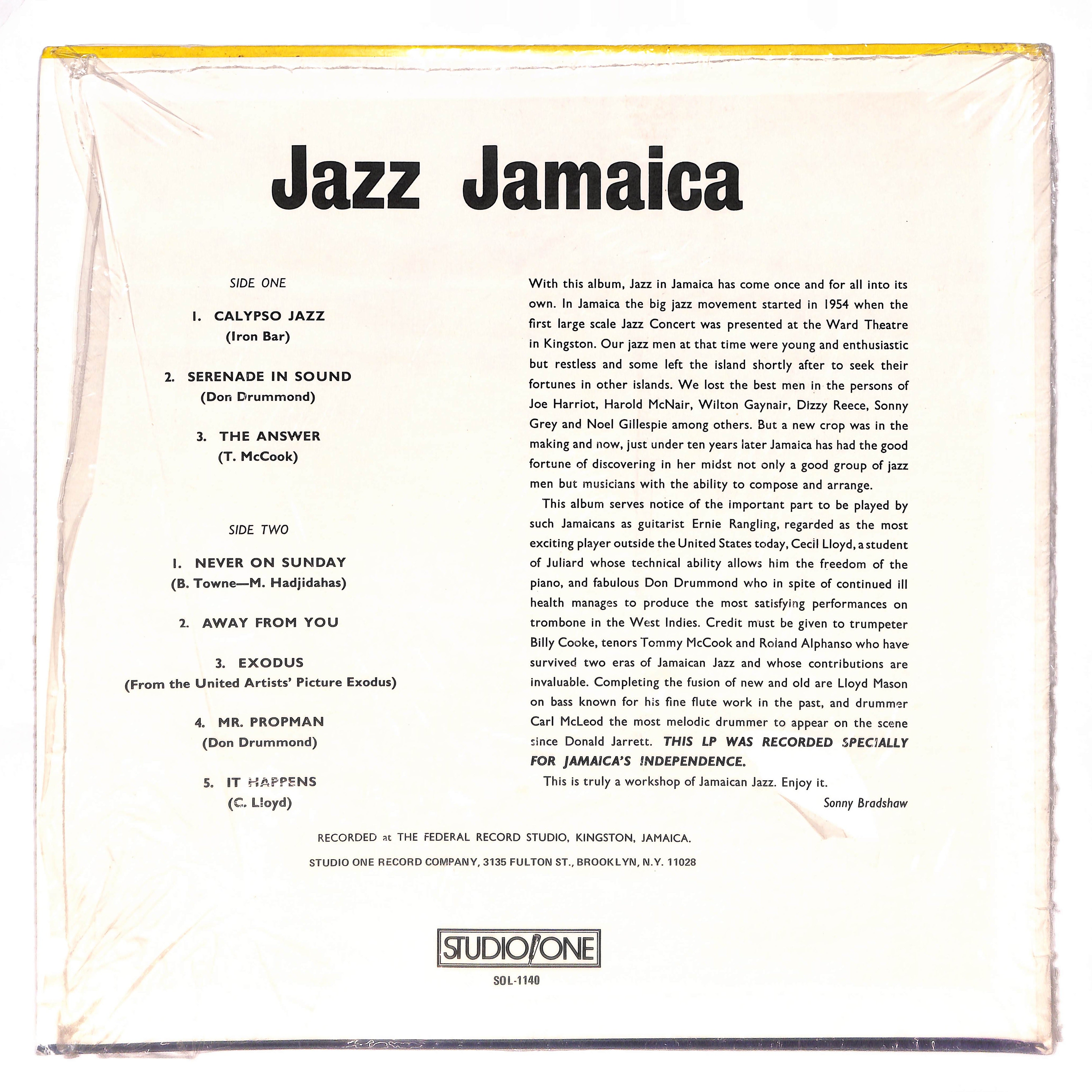 Jazz Jamaica – ELLA ONLINE