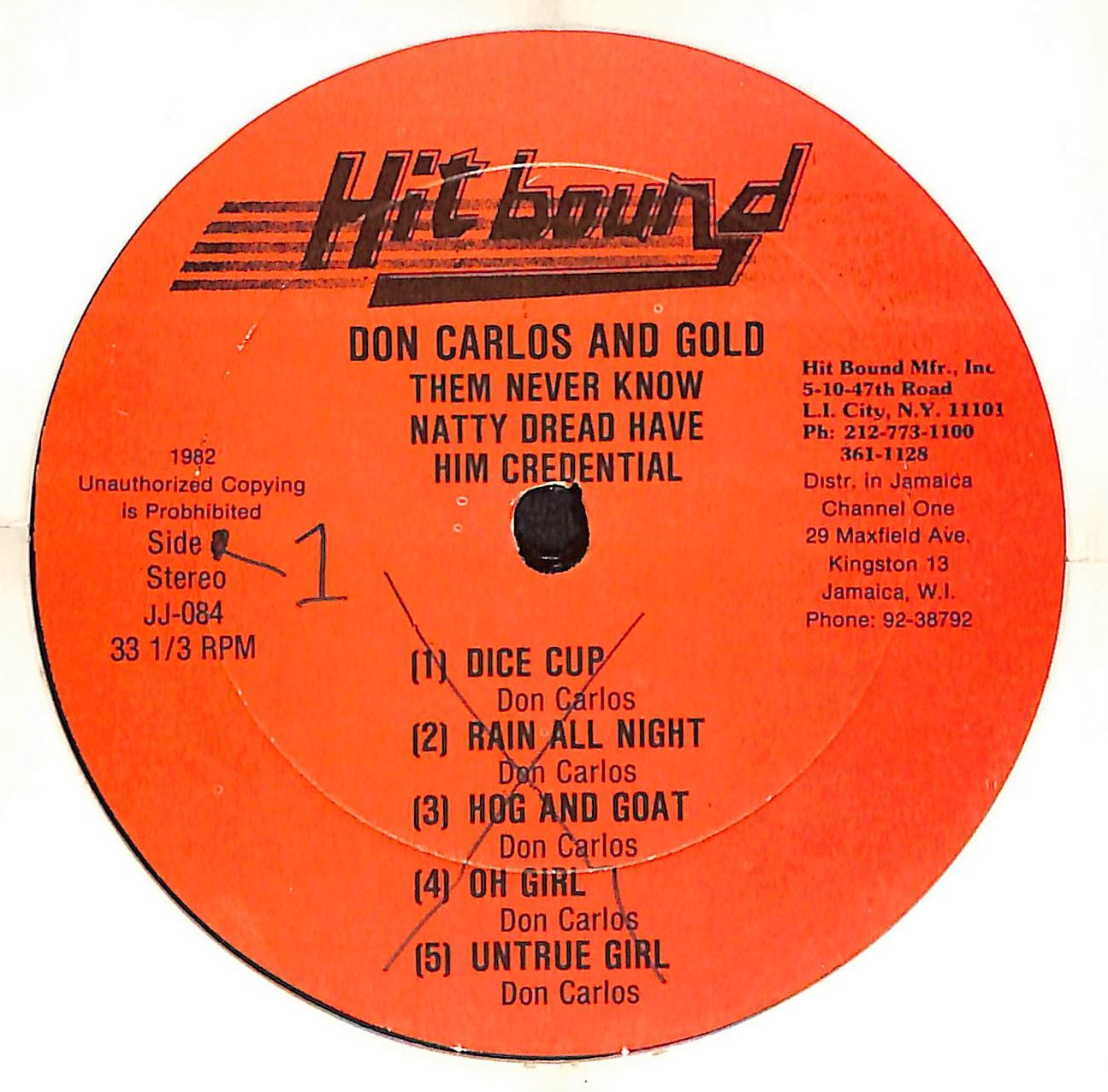 Them Never Know Natty Dread Have Him Credential