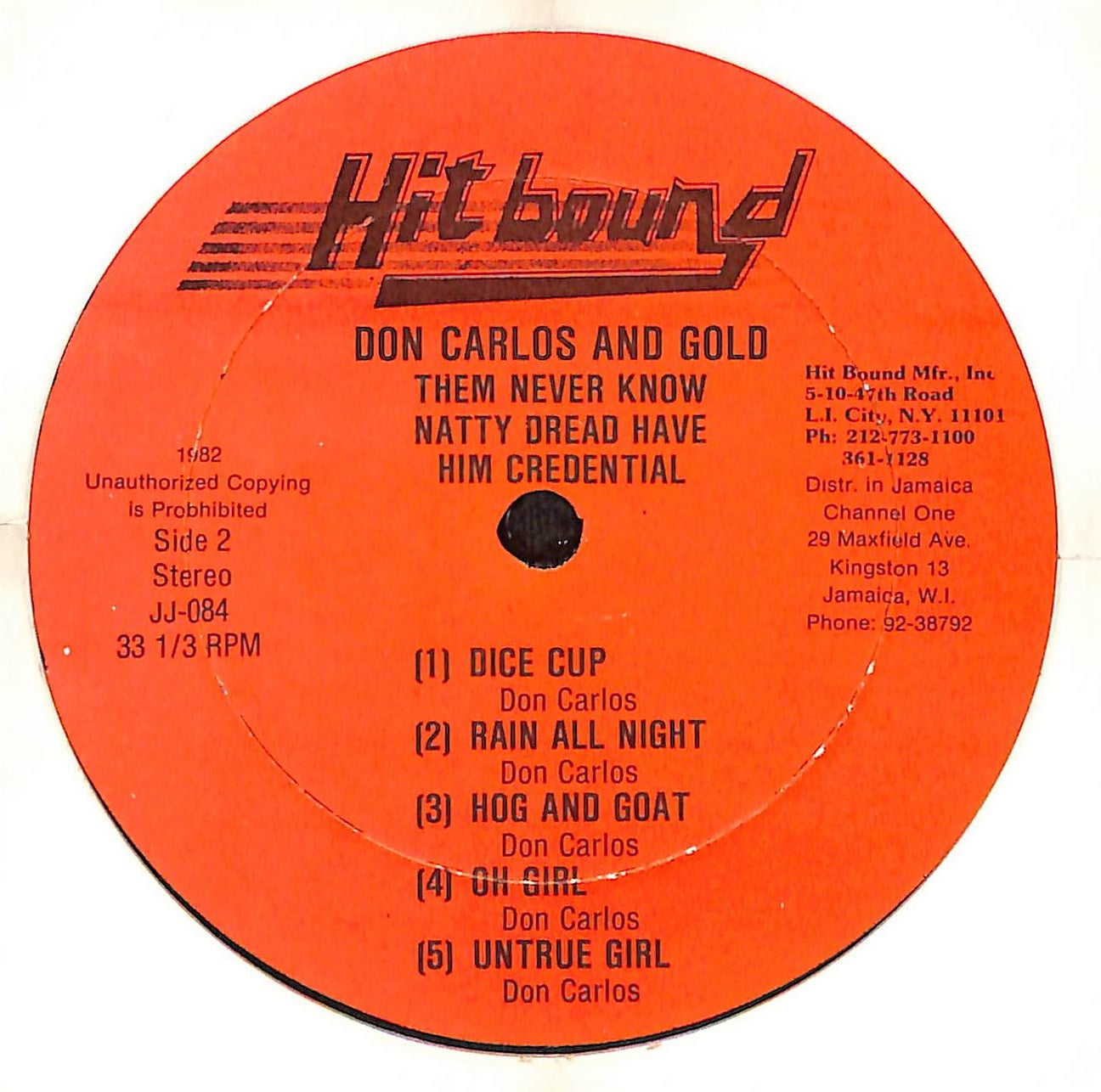 Them Never Know Natty Dread Have Him Credential