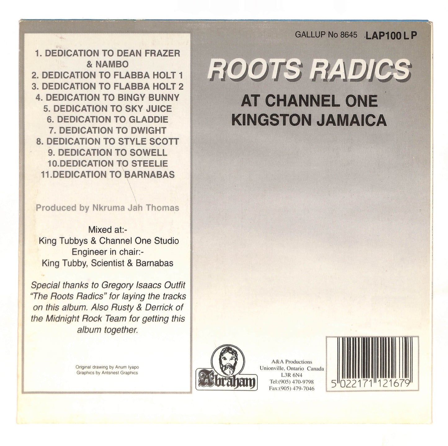 Live At Channel One Kingston Jamaica