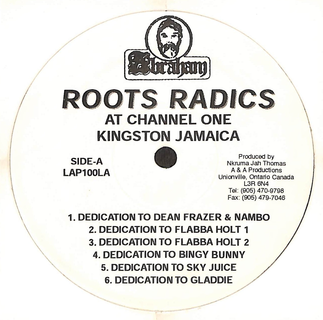 Live At Channel One Kingston Jamaica