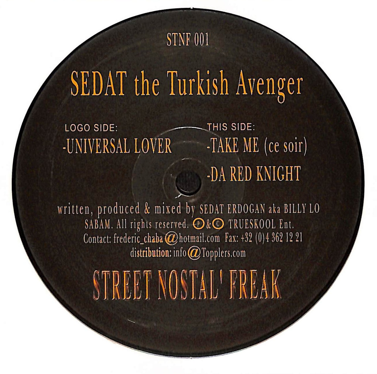 Universal Lover / Take Me (Ce Soir) / Da Red Knight