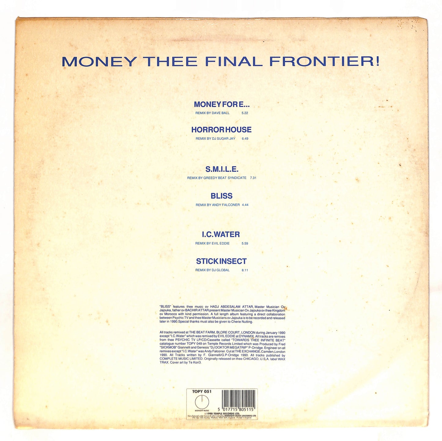 Beyond Thee Infinite Beat (Ravemaster Mixes)