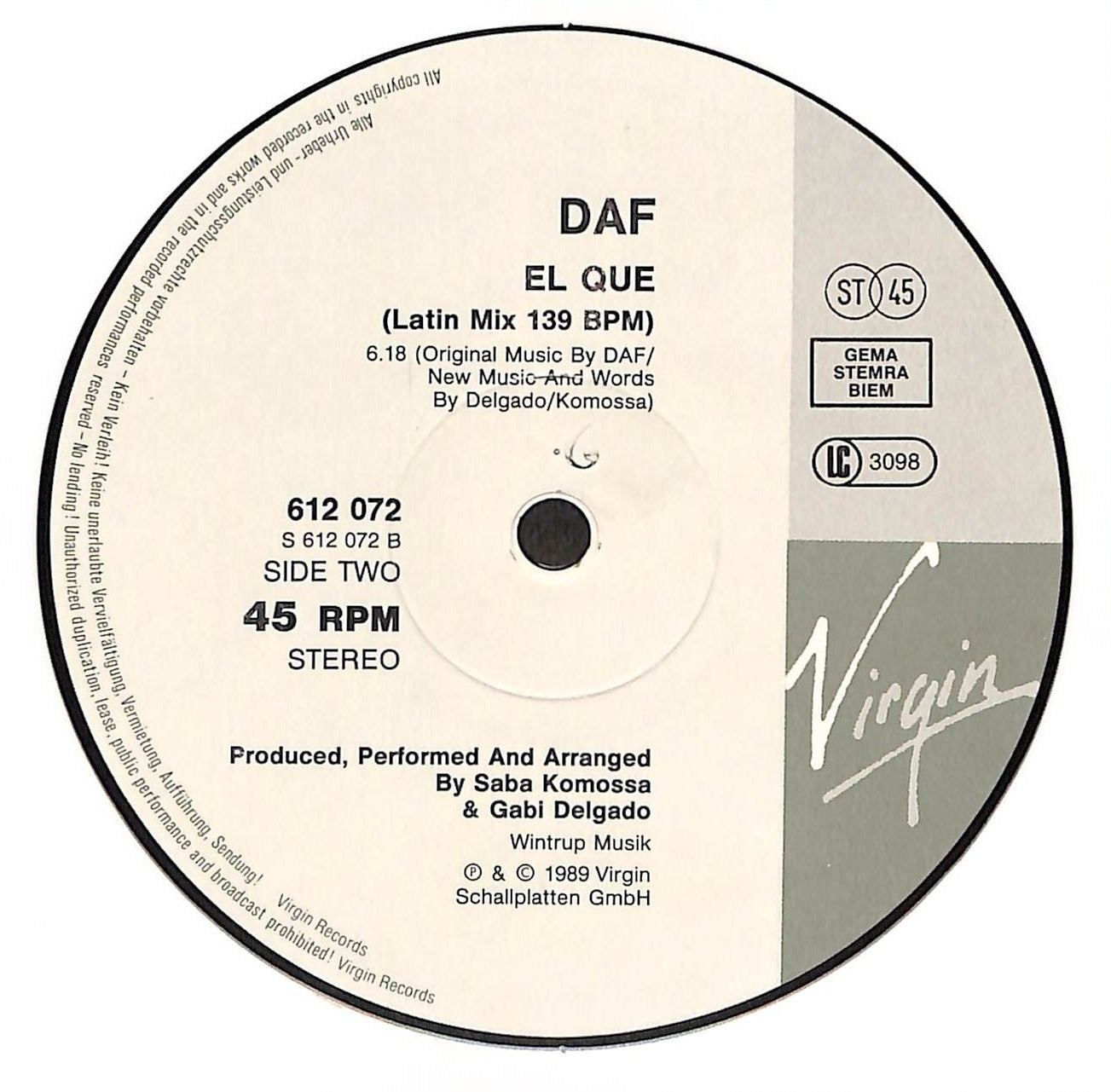 Verschwende Deine Jugend / El Que Remix