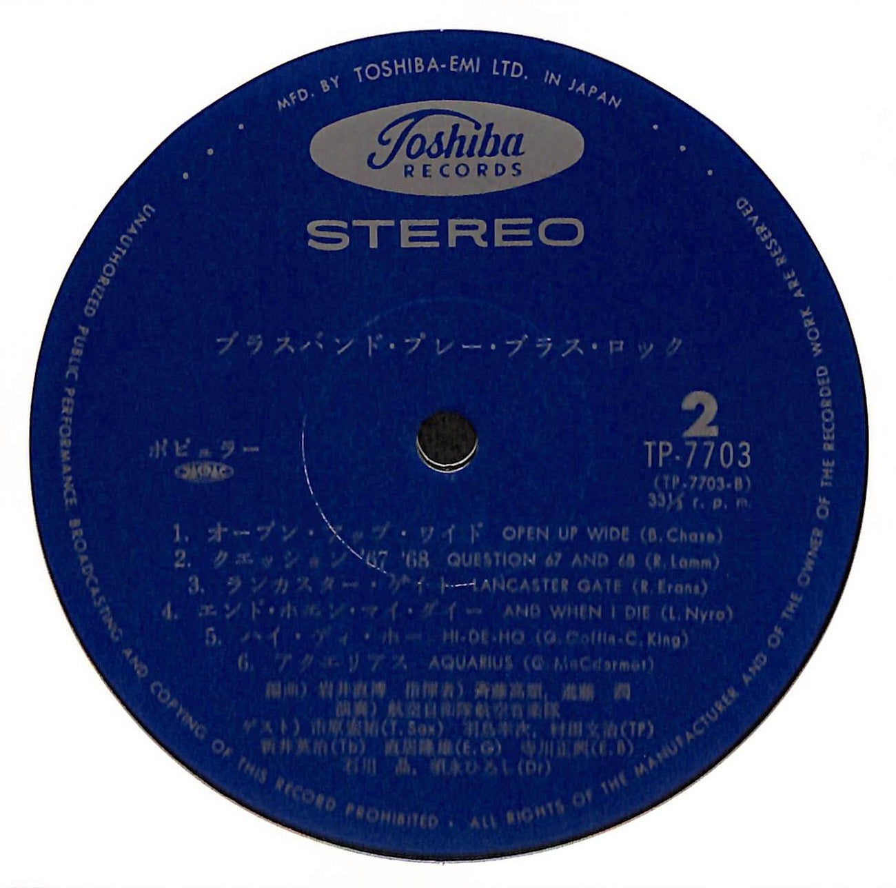 Brass Band Plays Brass Rock – ELLA ONLINE