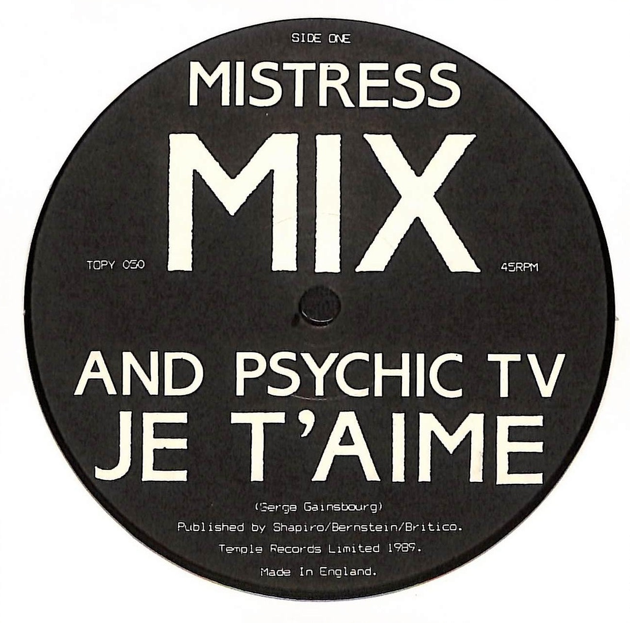 Je T'Aime