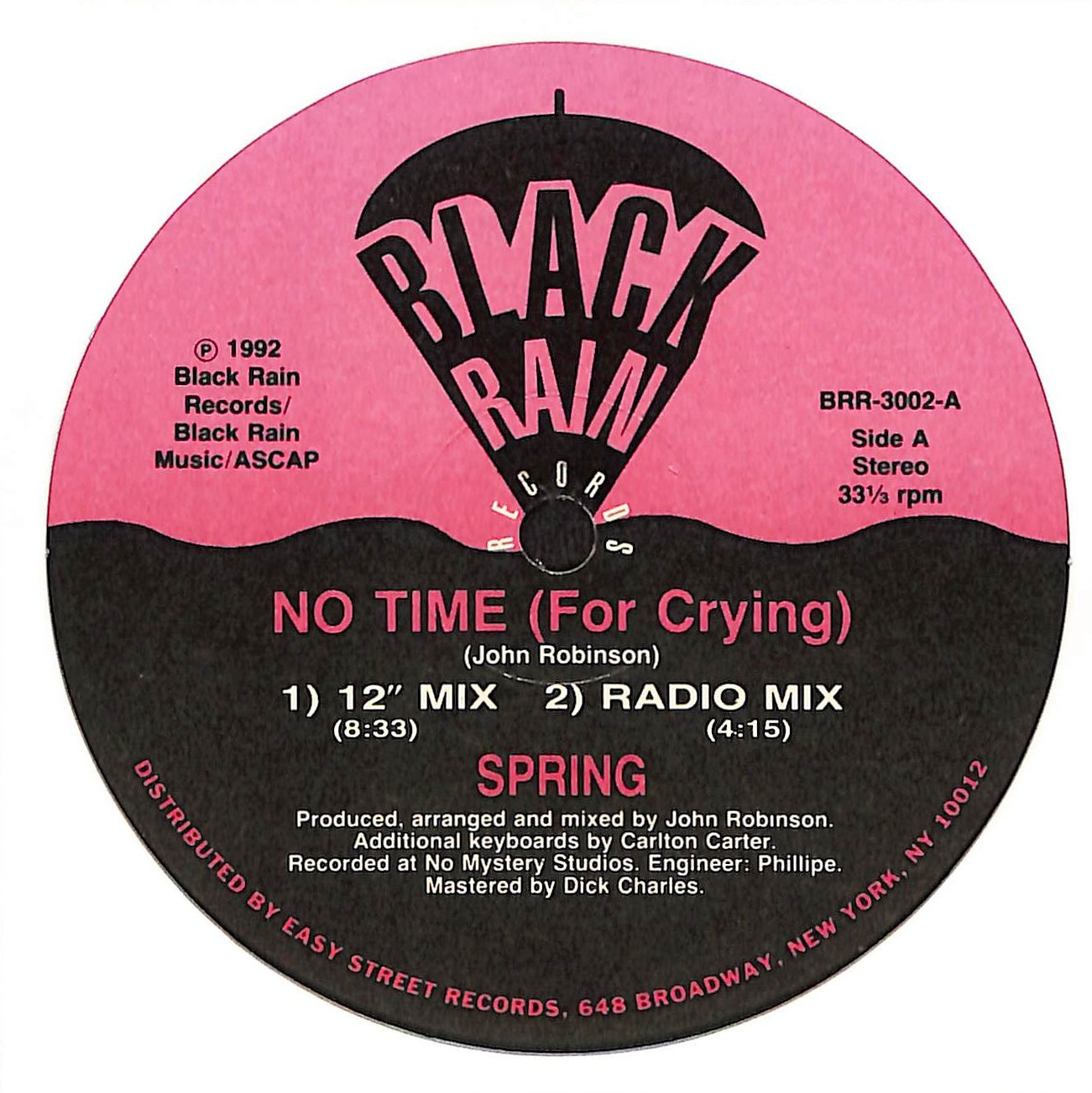 No Time (For Crying)
