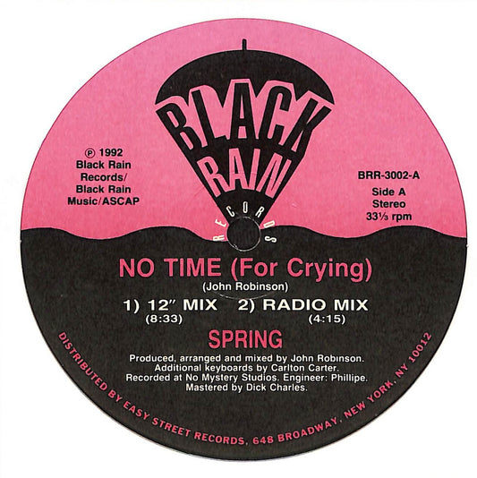 No Time (For Crying)