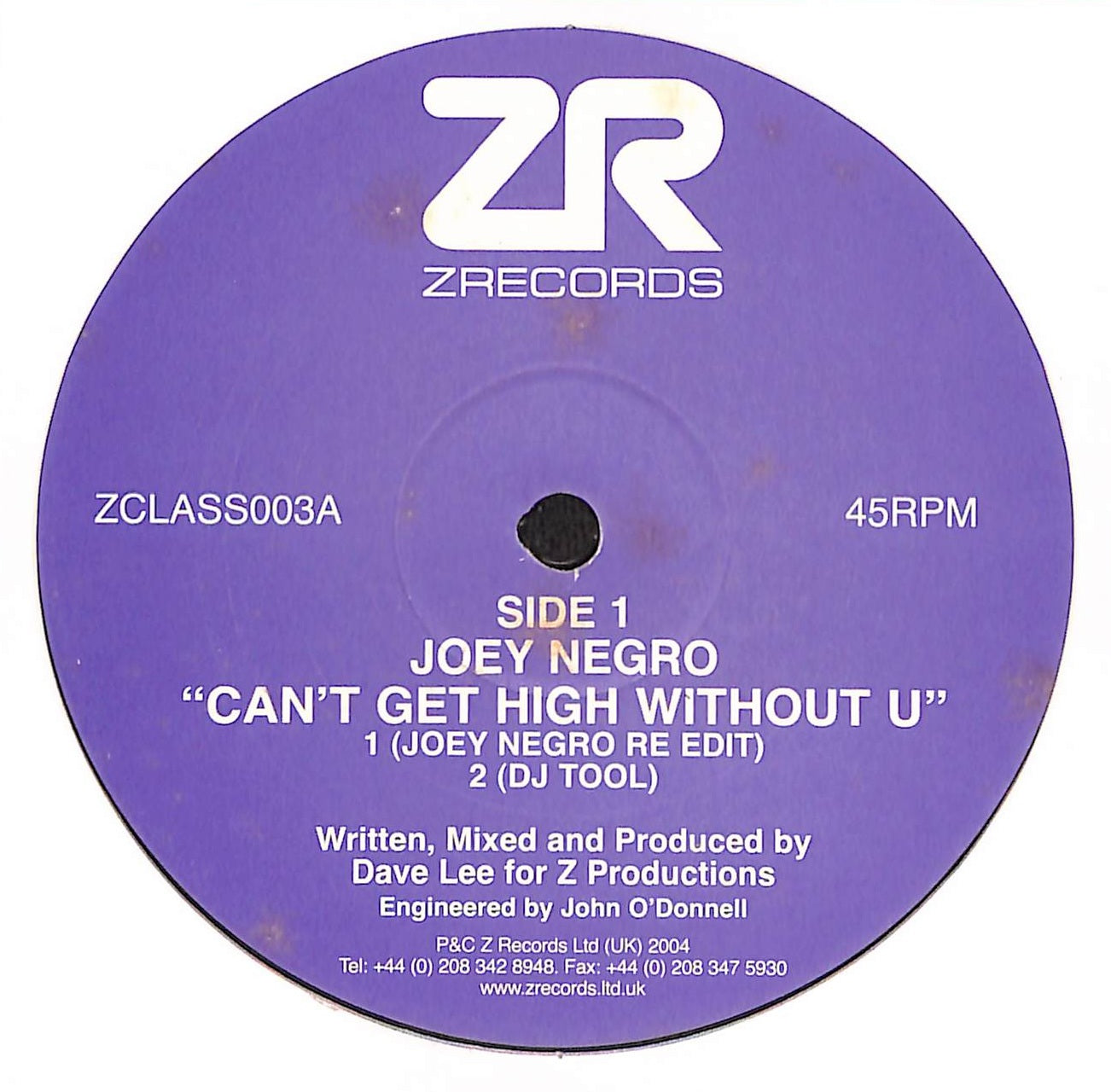 Can't Get High Without U / I'm Back