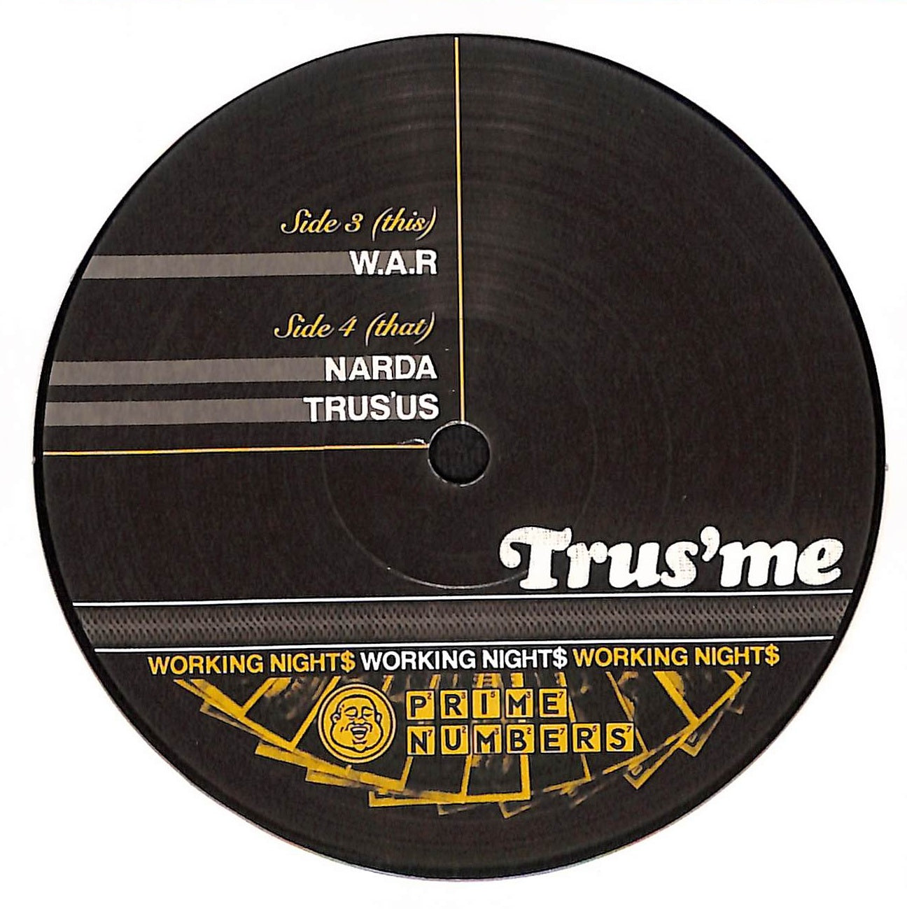 TRUS’ME /WORKING NIGHTS /レコード TRUS'ME / WORKING NIGHTS / 2LP | Record CD Online Shop JET SET