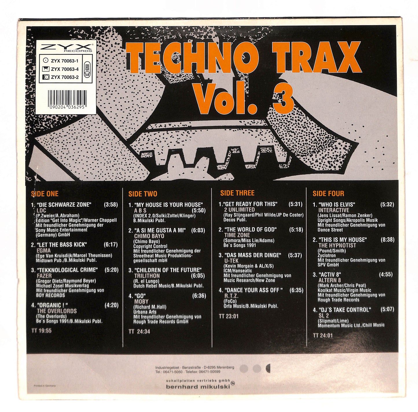 Techno Trax Vol. 3