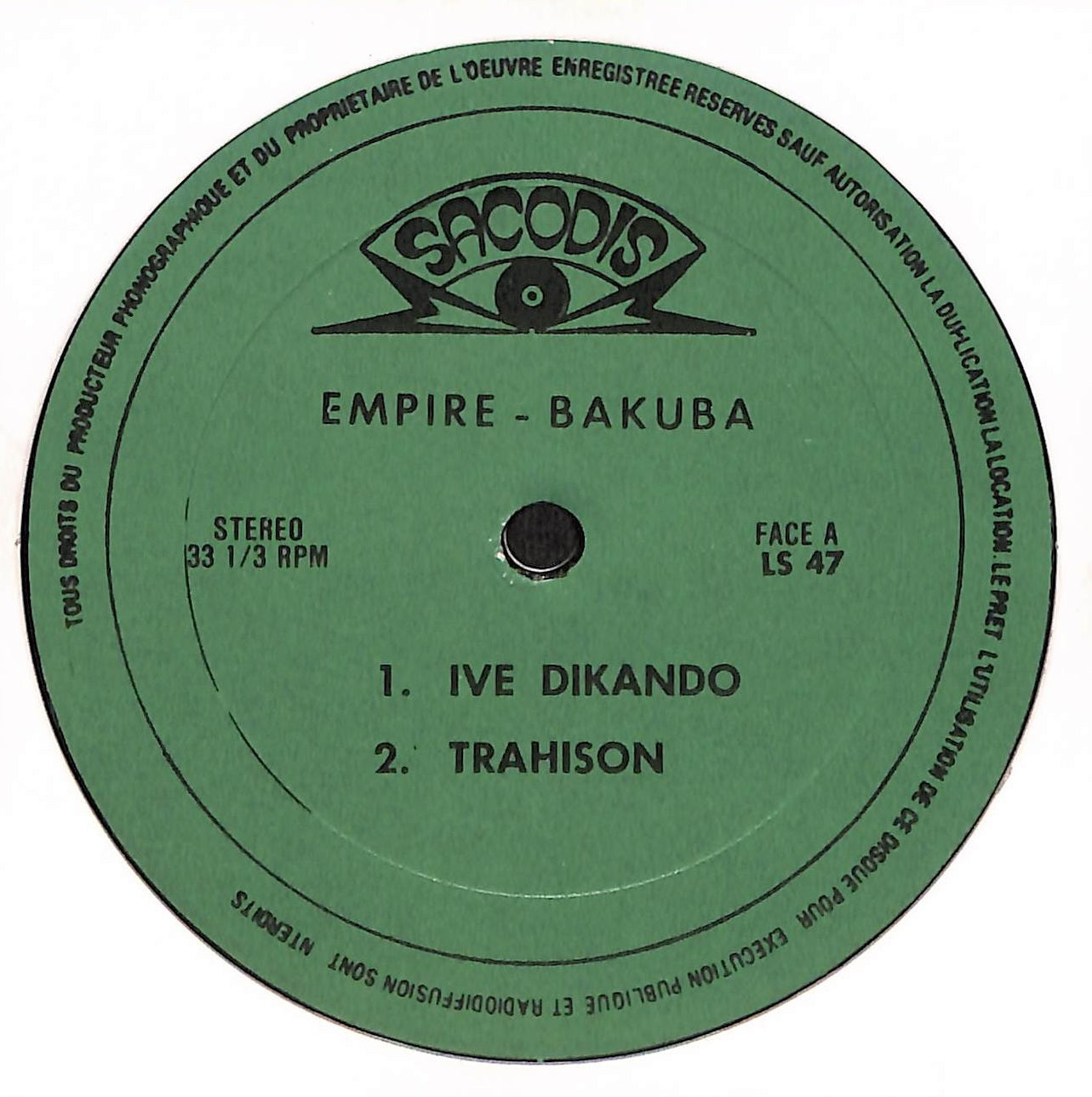 Lassissi Presente Empire Bakuba