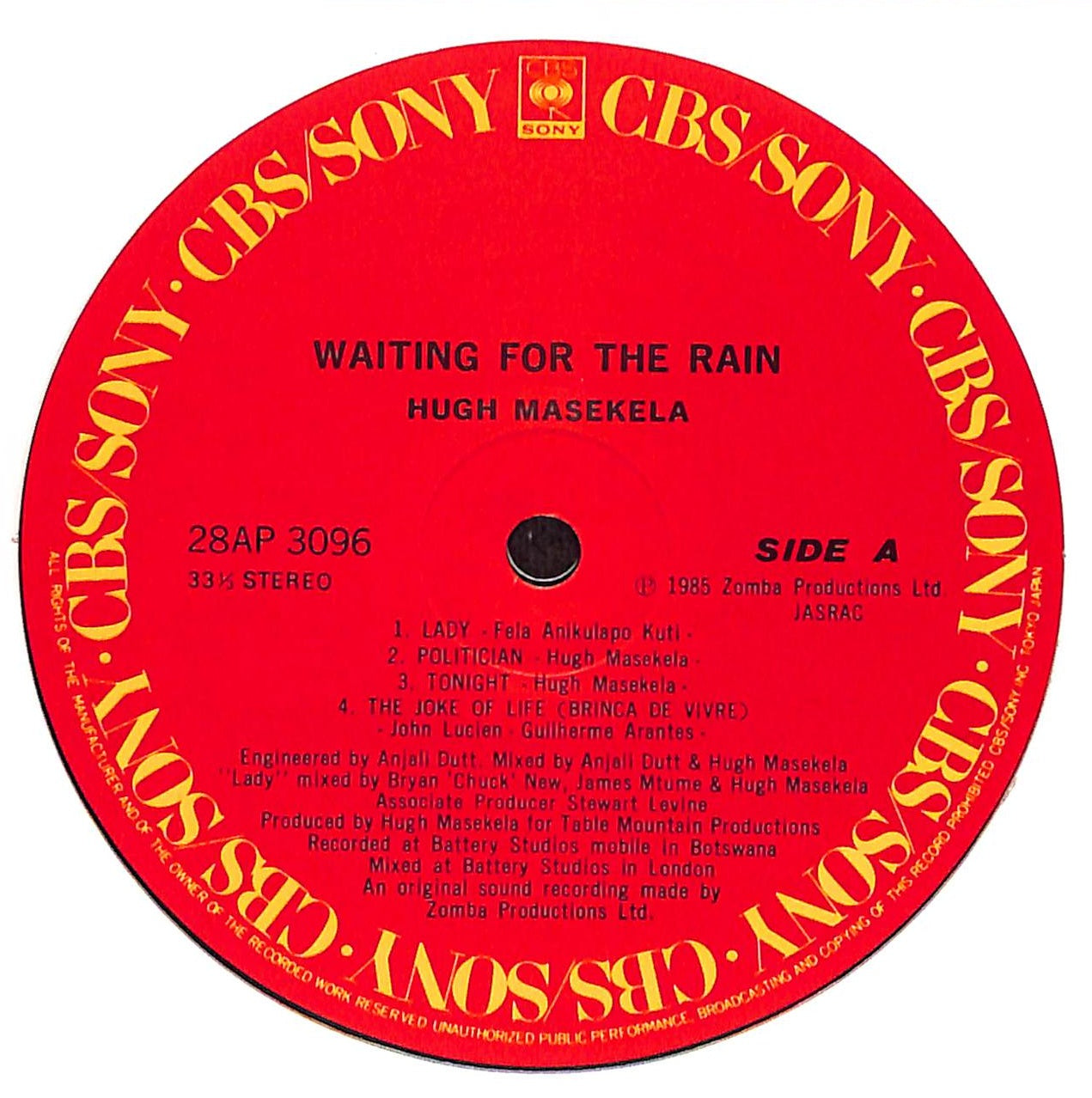 Waiting For The Rain