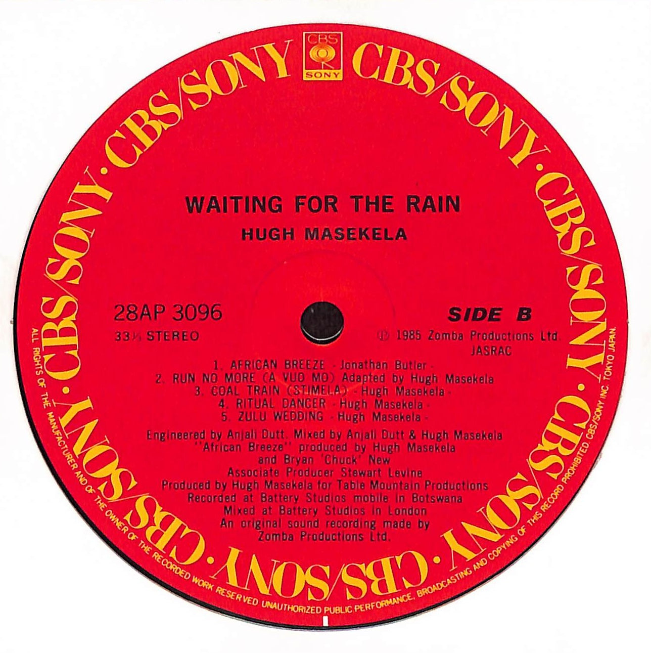 Waiting For The Rain