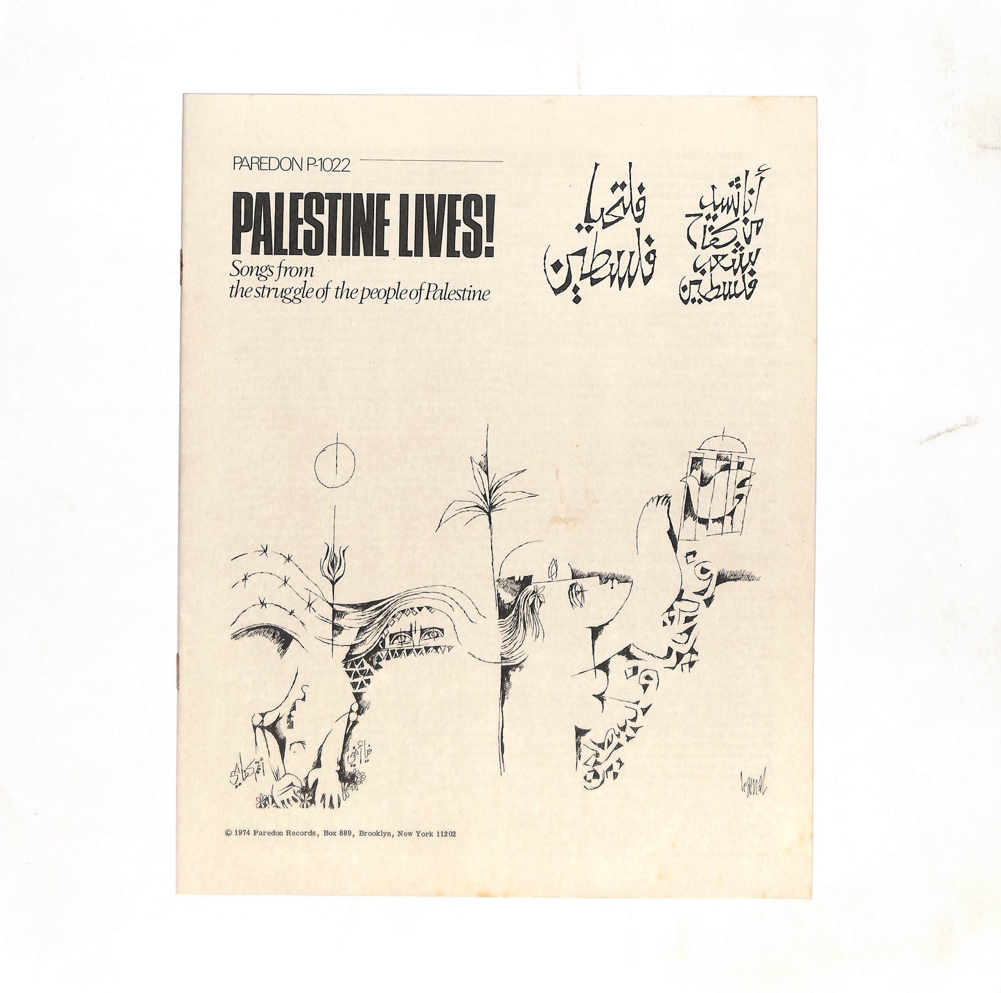 Palestine Lives! - Songs From The Struggle Of The People Of Palestine