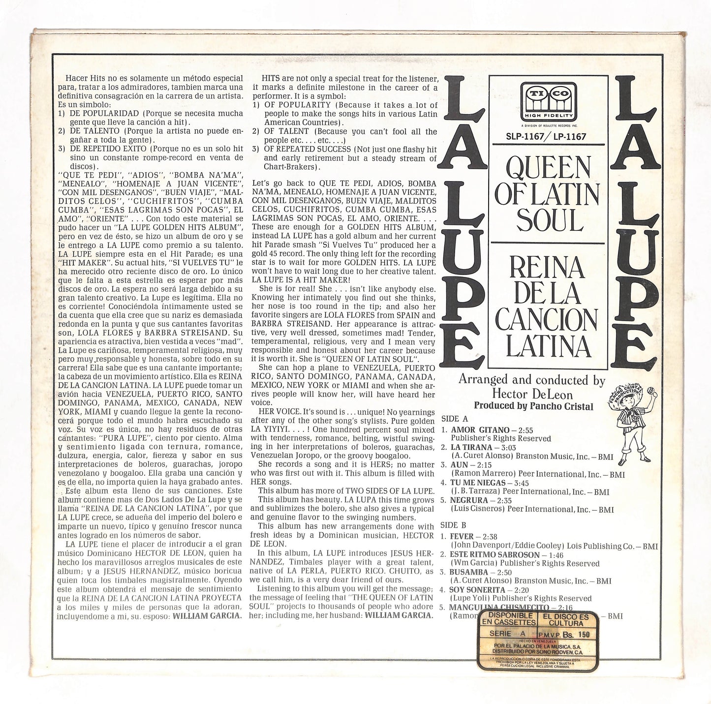 Queen Of Latin Soul / Reina De La Cancion Latina