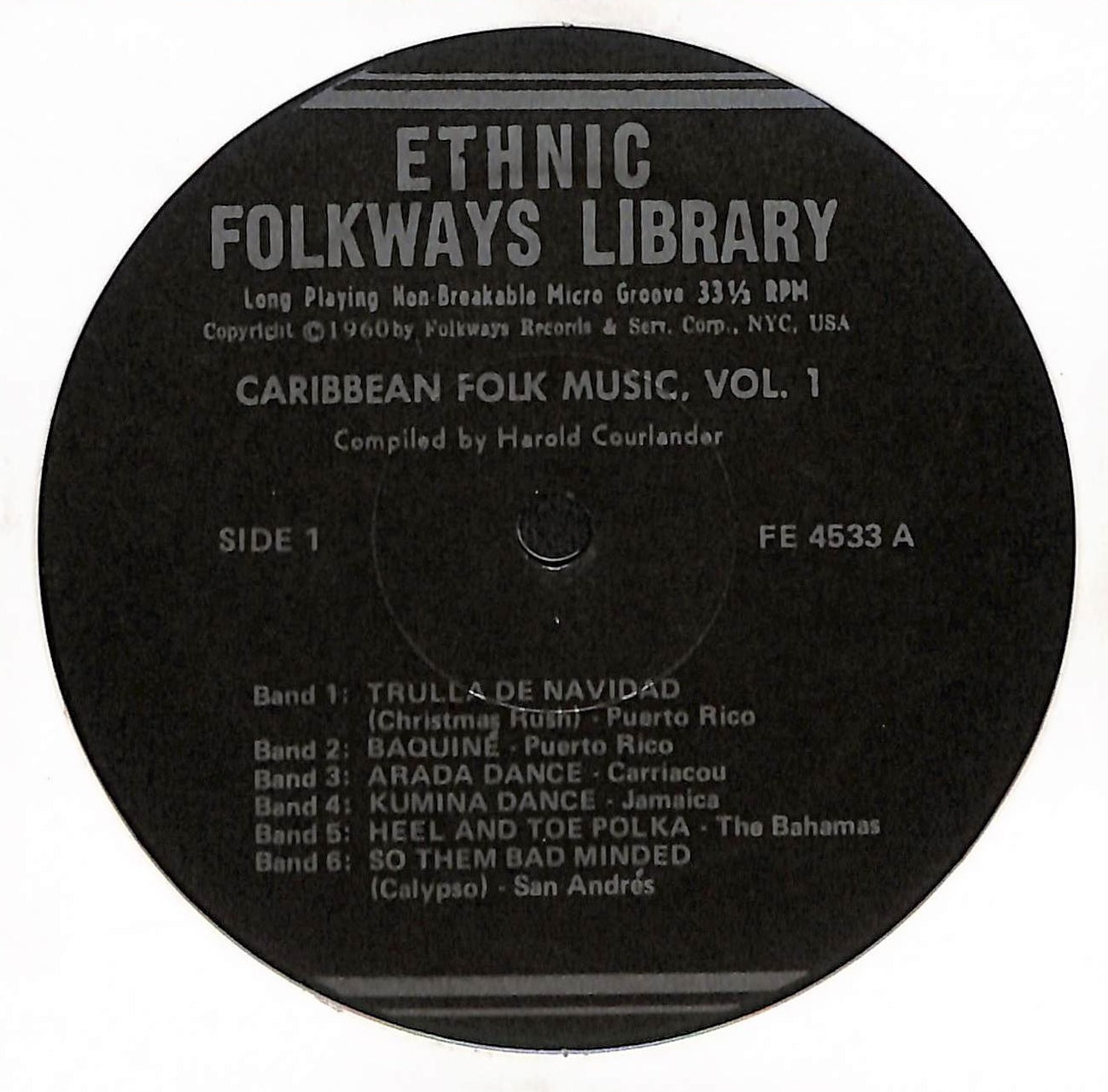 Caribbean Folk Music Volume 1