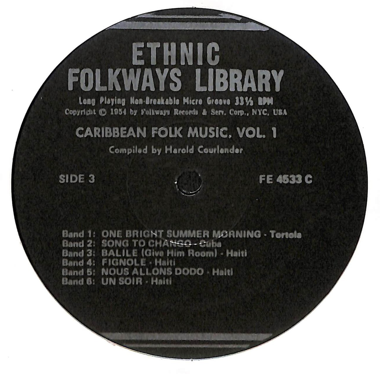Caribbean Folk Music Volume 1