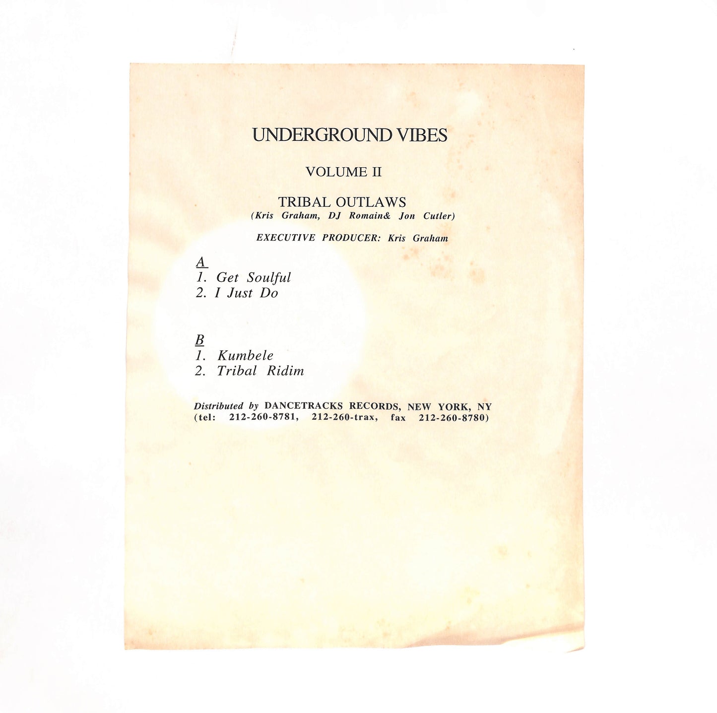 Underground Vibes Volume II